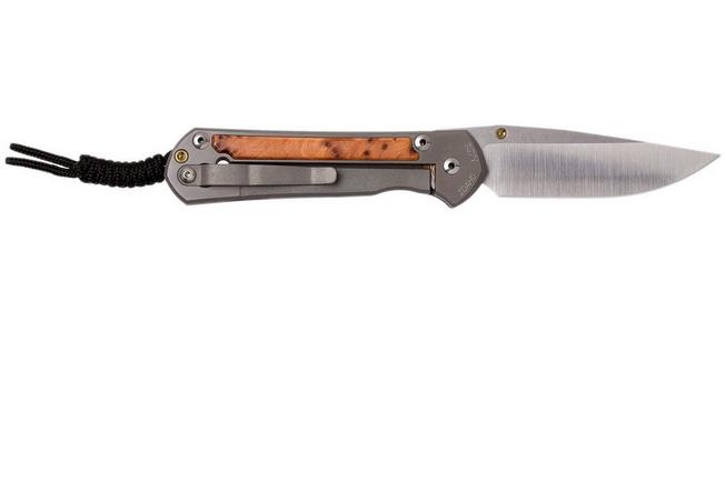 Image for Chris Reeve Large Sebenza 21 Thuya inlay L21-1170 pocket knife