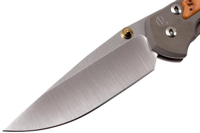 Image for Chris Reeve Large Sebenza 21 Thuya inlay L21-1170 pocket knife