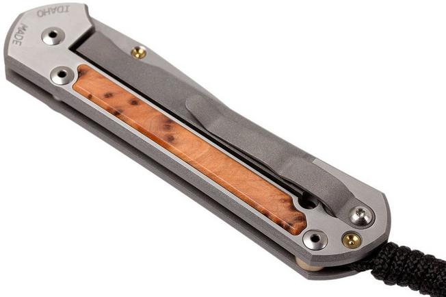 Image for Chris Reeve Large Sebenza 21 Thuya inlay L21-1170 pocket knife