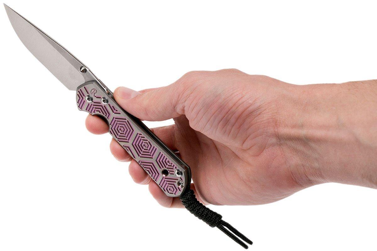 Chris Reeve Small Sebenza 21 Hex in Rose CGG S21-1042 pocket knife