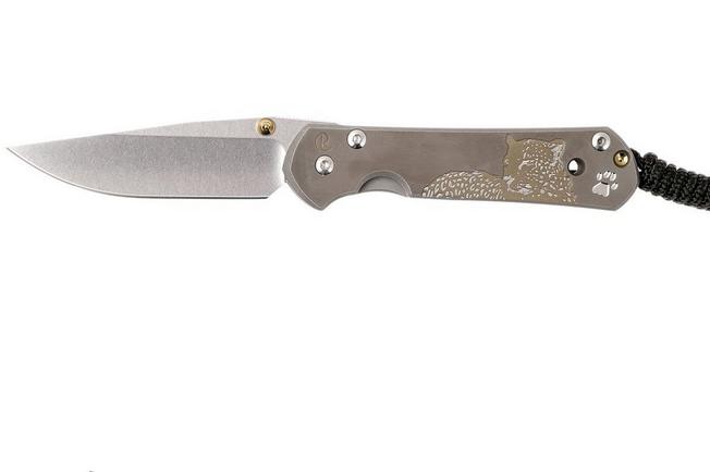Image for Chris Reeve Small Sebenza 21 Leopard CGG S21-1048 pocket knife