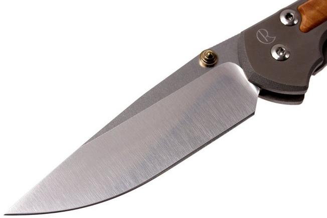 Image for Chris Reeve Small Sebenza 21 Thuya inlay S21-1170 pocket knife