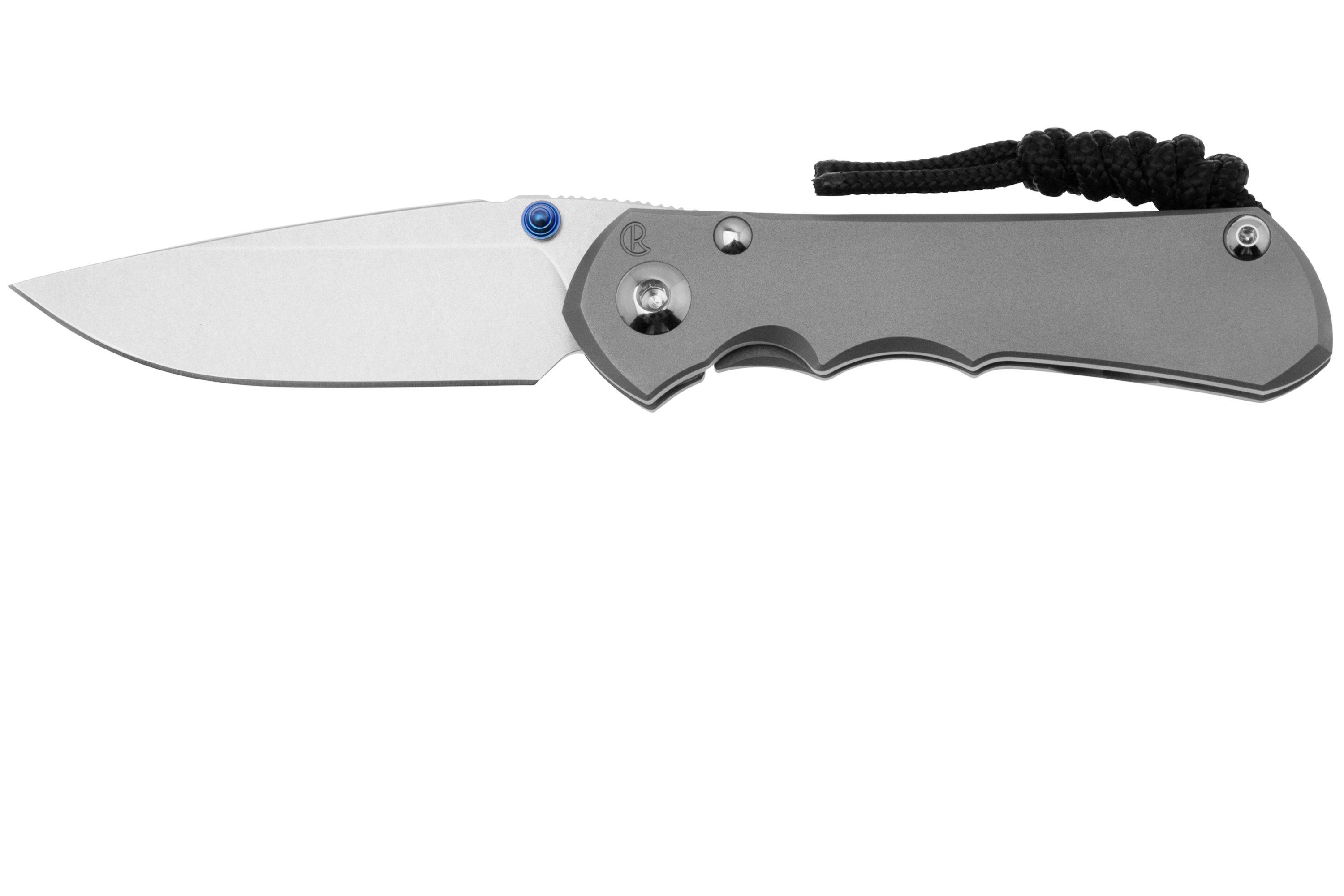 Chris Reeve Small Inkosi SIN1108 CPM MagnaCut Drop Point, Plain Glass