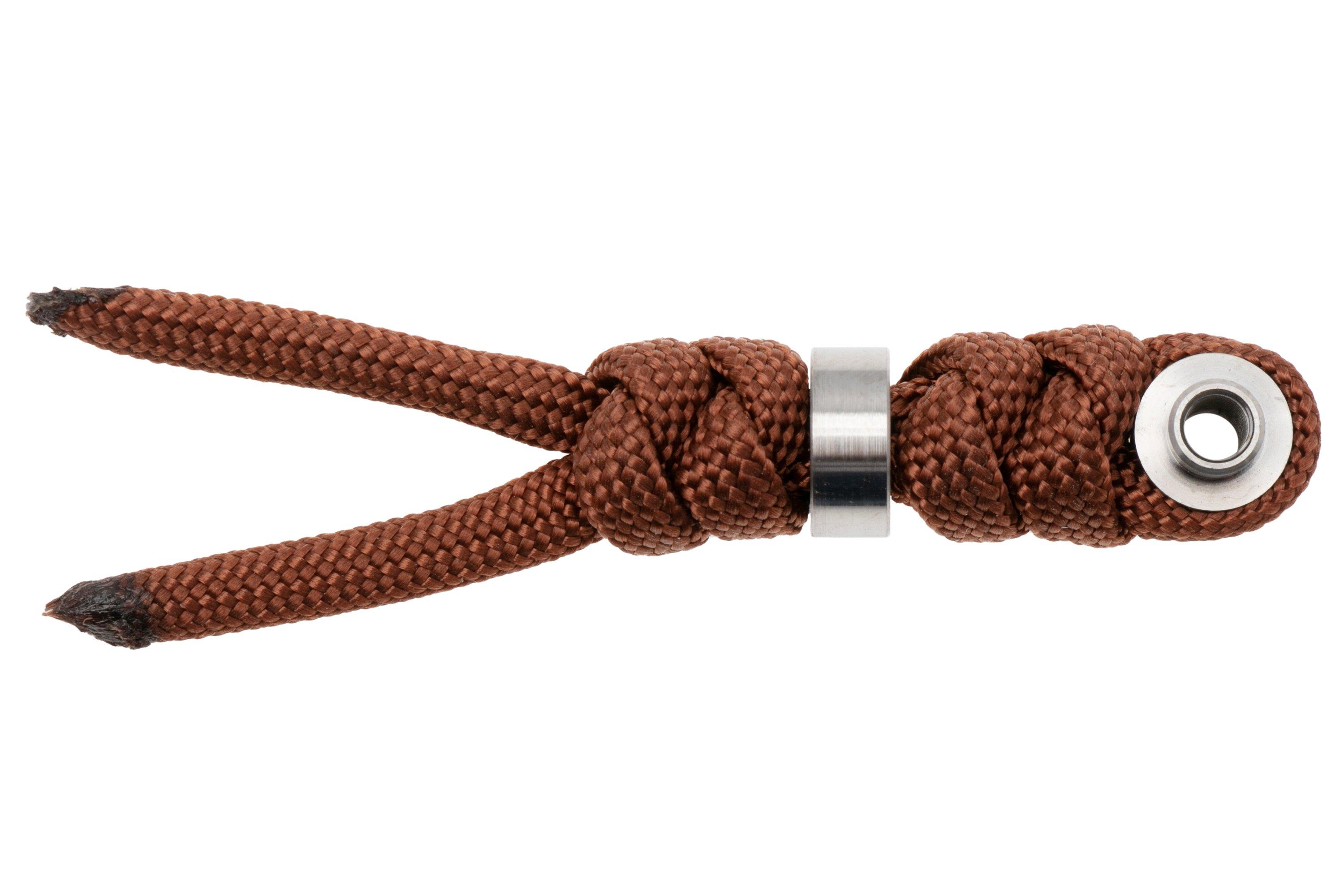 Chris Reeve Small Inkosi Lanyard with bead rust/silver SIN-7019 ...