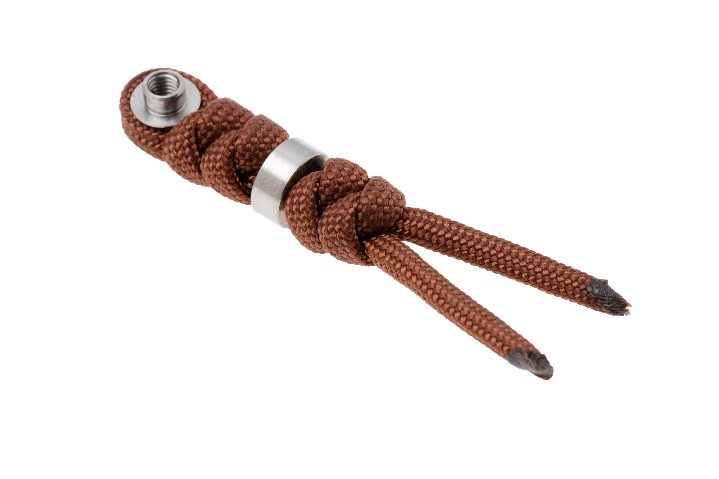 Chris Reeve Small Inkosi Lanyard with bead rust/silver SIN-7019 ...