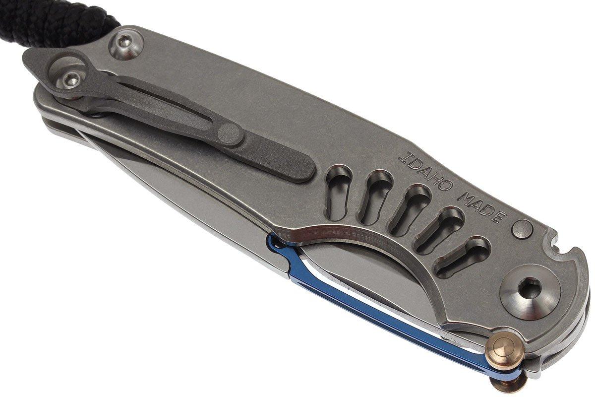 Chris Reeve - TiLock pocket knife | Advantageously shopping at ...