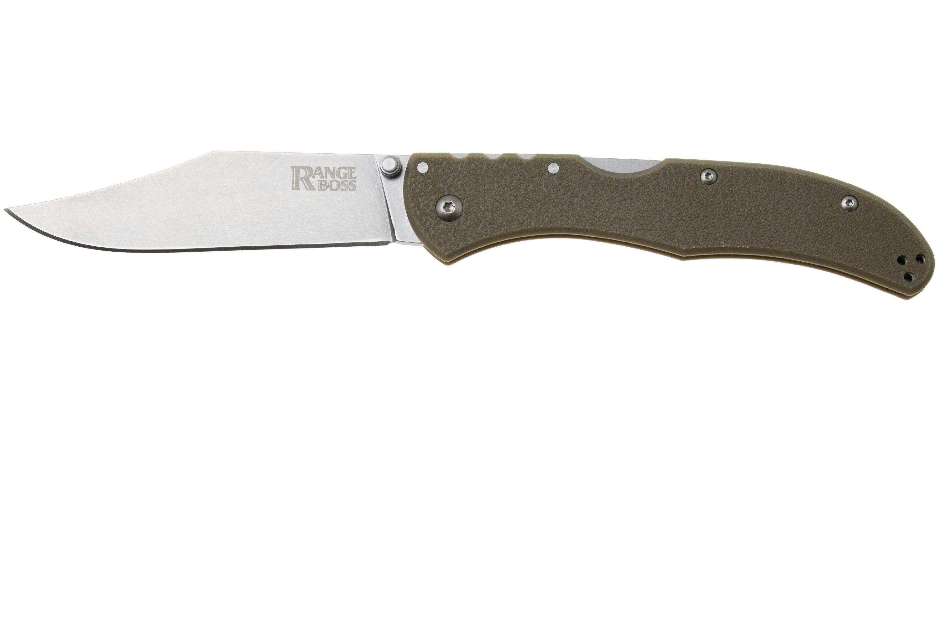 Cold Steel Range Boss Lockback Flat Dark Earth 20KR9 pocket knife
