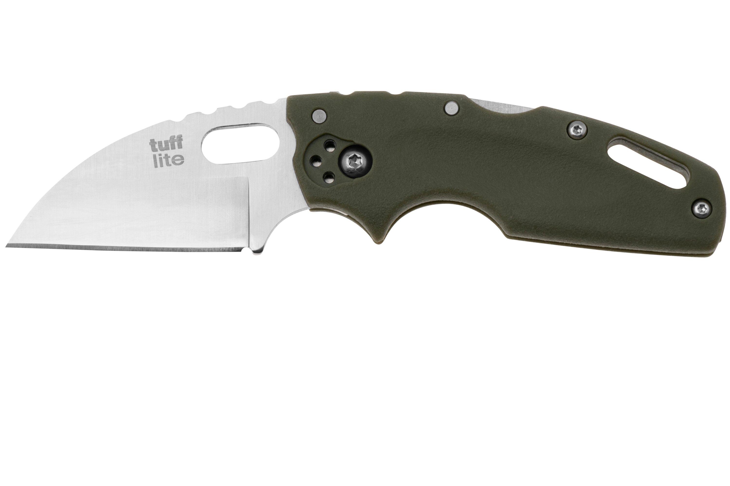 Cold Steel Tuff Lite 20LTG OD Green pocket knife | Advantageously
