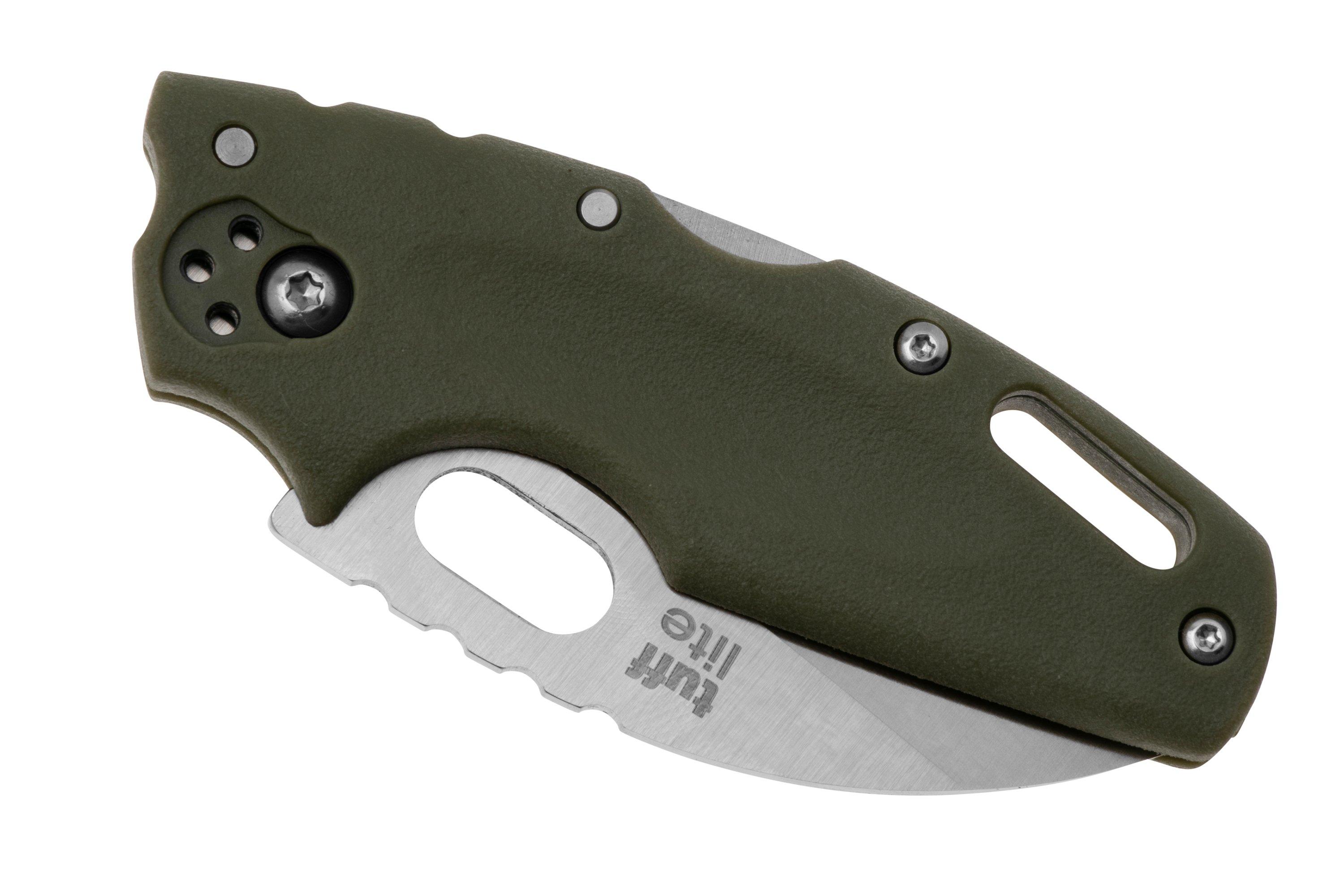 Cold Steel Tuff Lite 20LTG OD Green pocket knife | Advantageously 