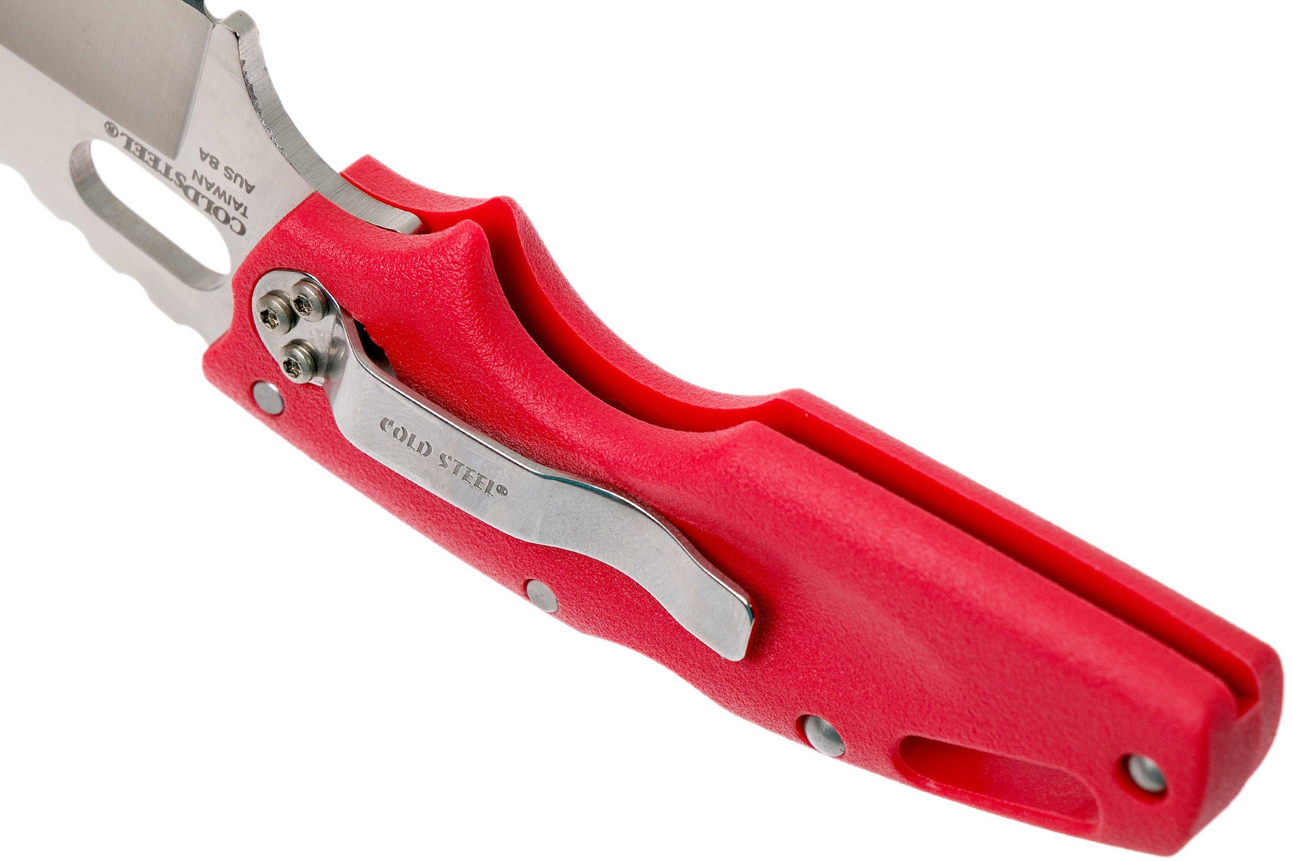 Cold Steel Tuff Lite 20LTR Red pocket knife | Advantageously shopping ...