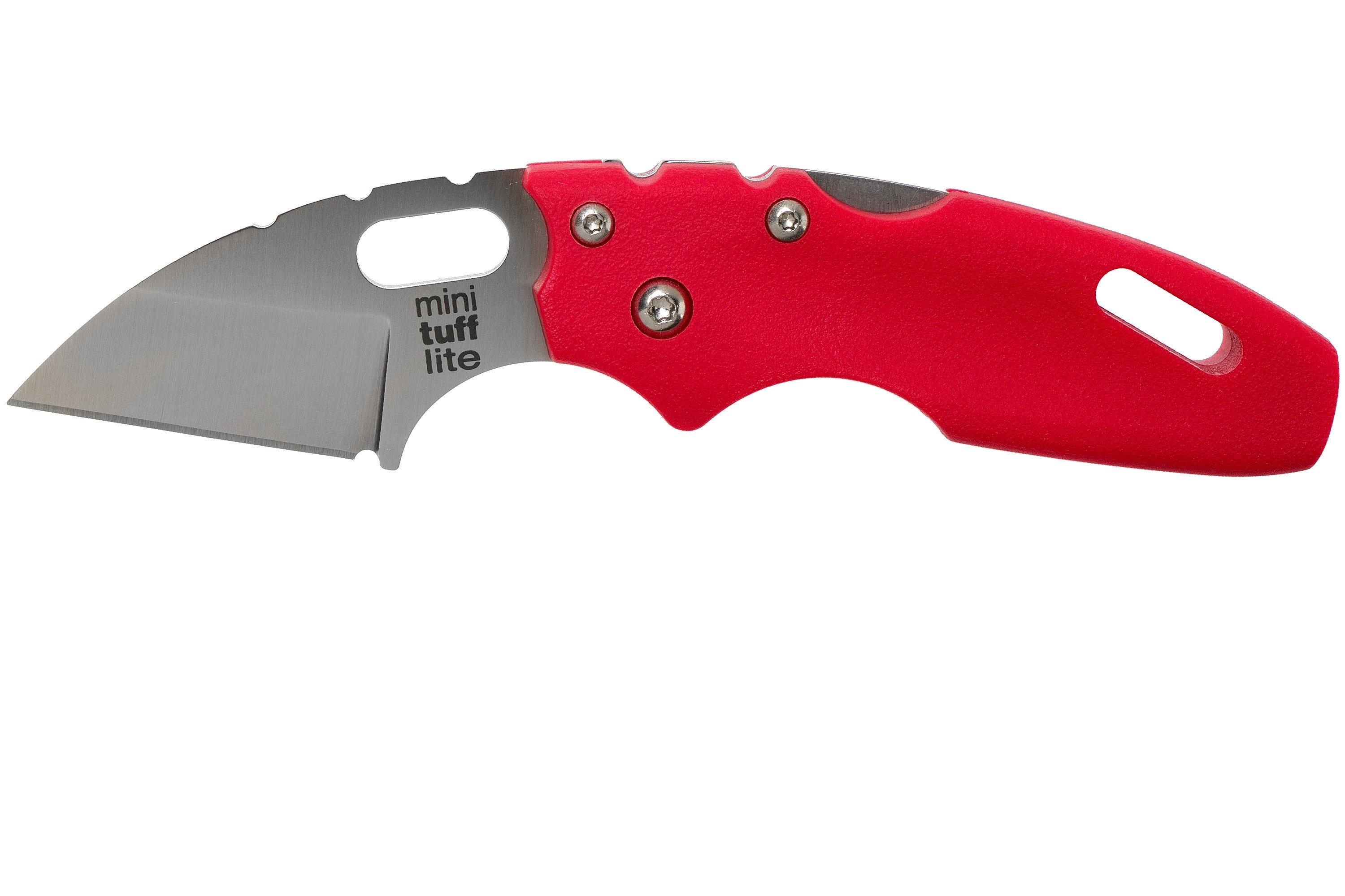 wit rustig aan Attent Cold Steel Mini Tuff Lite 20MTR Red zakmes | Voordelig kopen bij  knivesandtools.nl