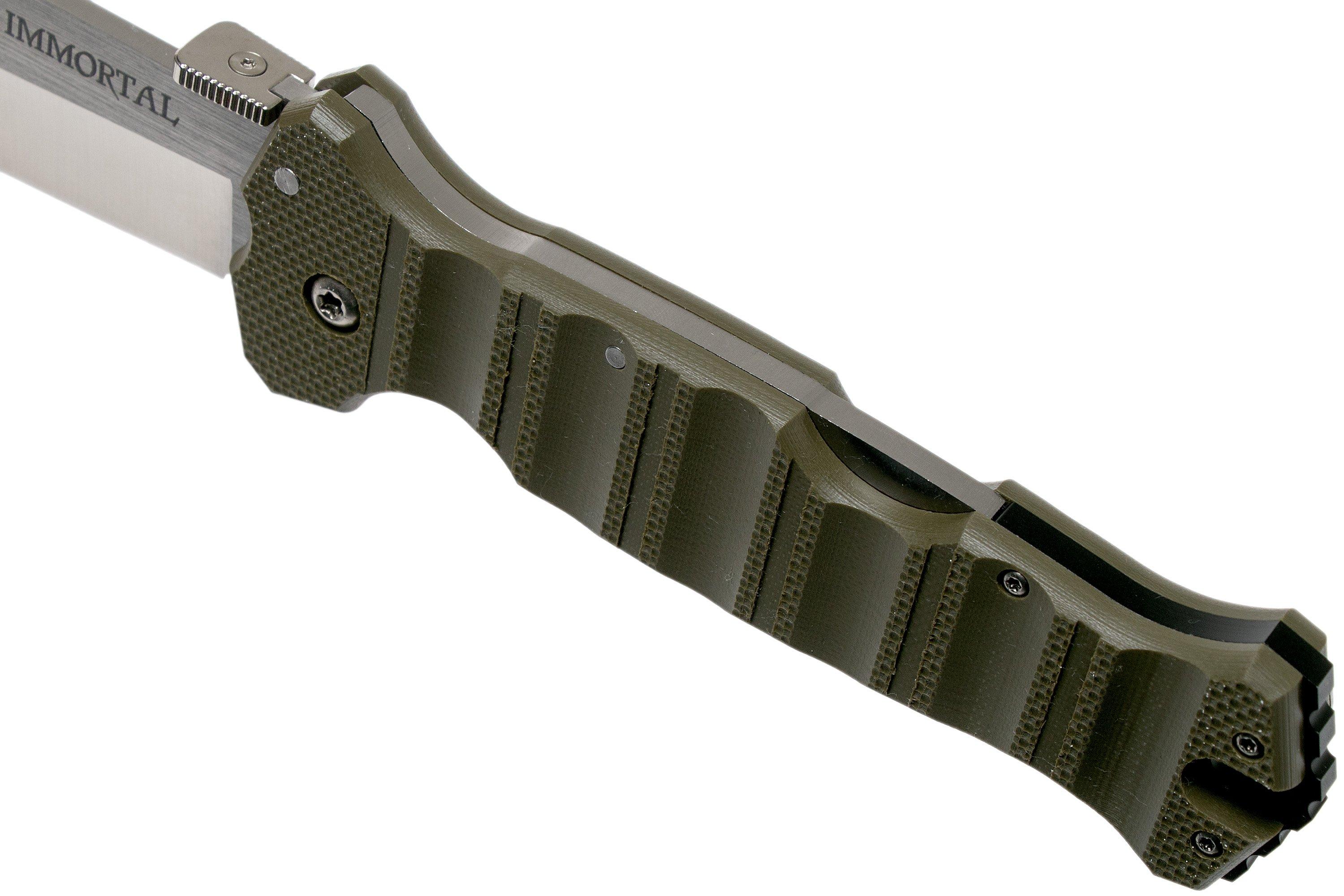 Cold Steel Immortal 23HVG CPM S35VN ODGreen pocket knife, Mike Wallace