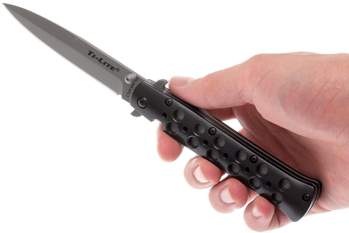 Cold Steel Ti-Lite 4inch CTS-XHP, aluminum handle | Advantageously