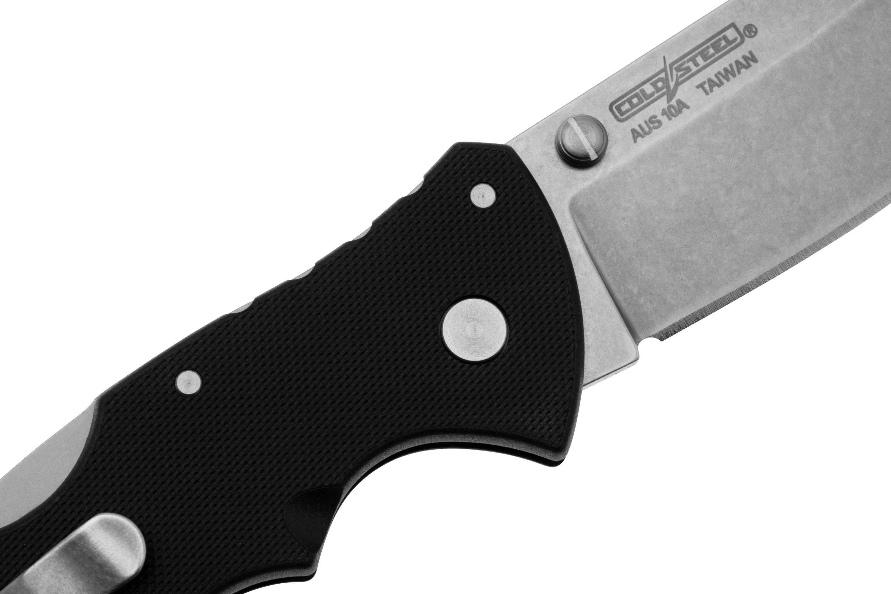 Cold Steel Mini Recon 1 AUS10A Clip Point, Plain Edge 27BAC ...