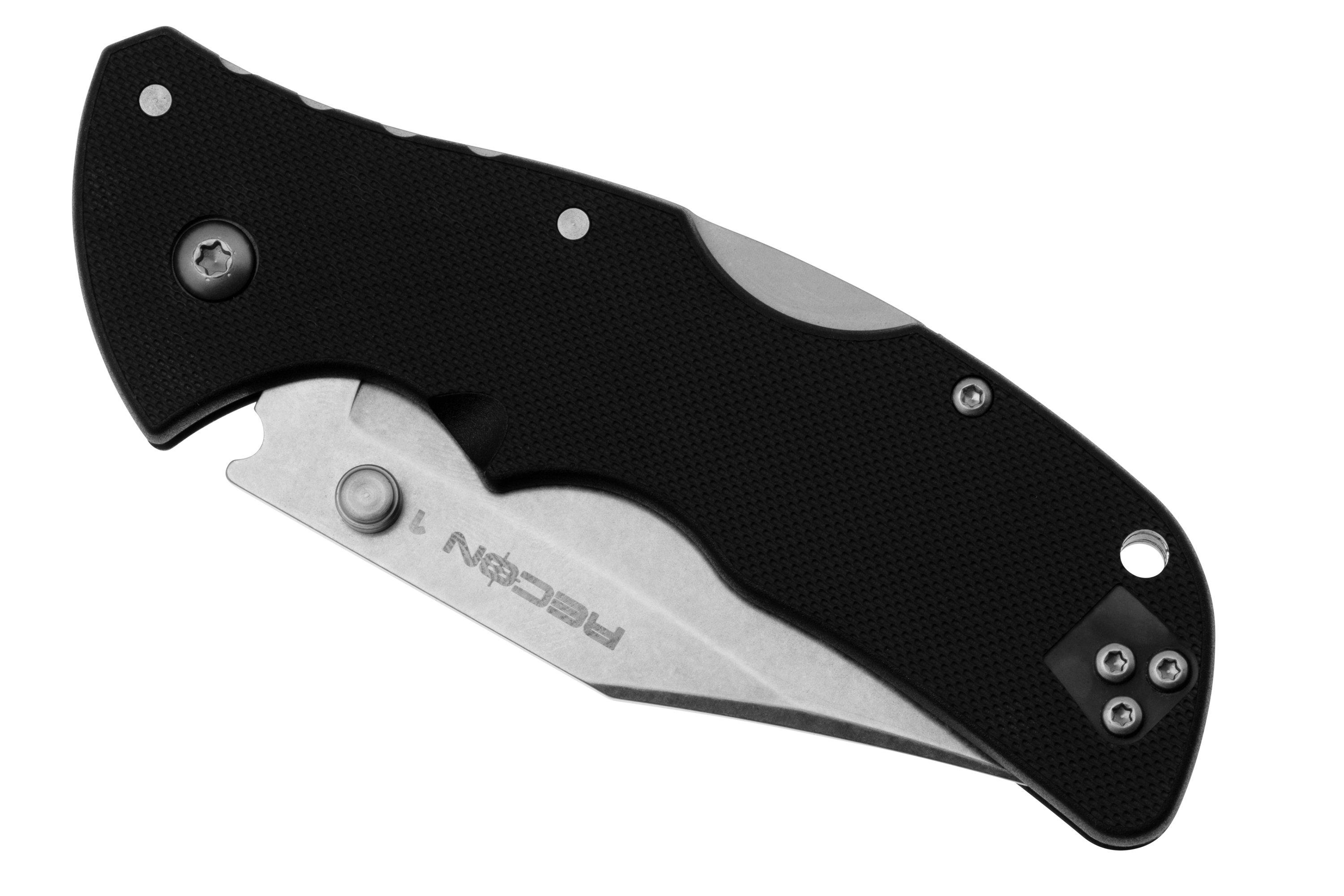 Cold Steel Mini Recon 1 AUS10A Clip Point, Plain Edge 27BAC ...