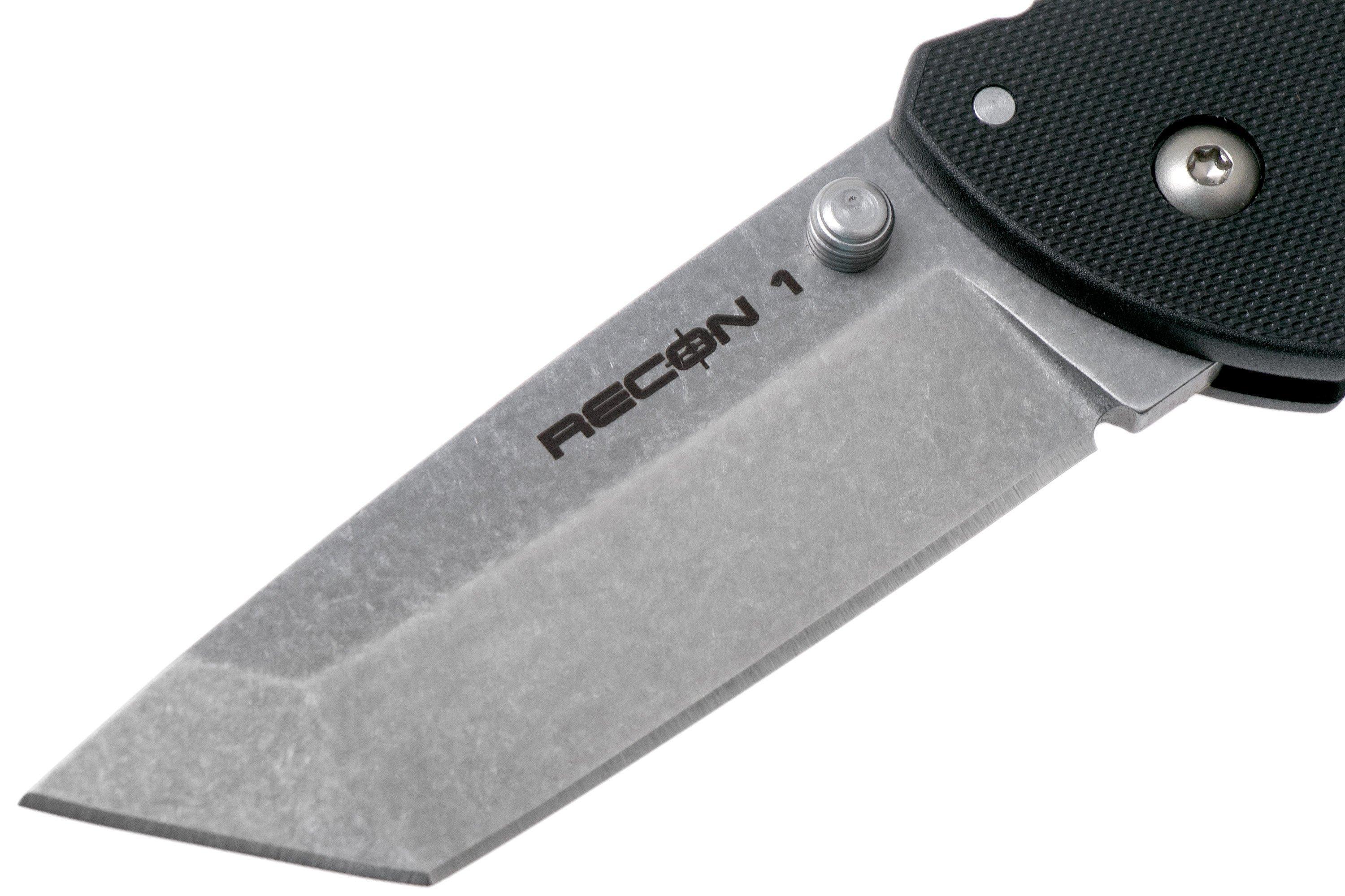 Cold Steel Mini Recon 1 AUS10A Tanto, Plain Edge 27BAT zakmes ...