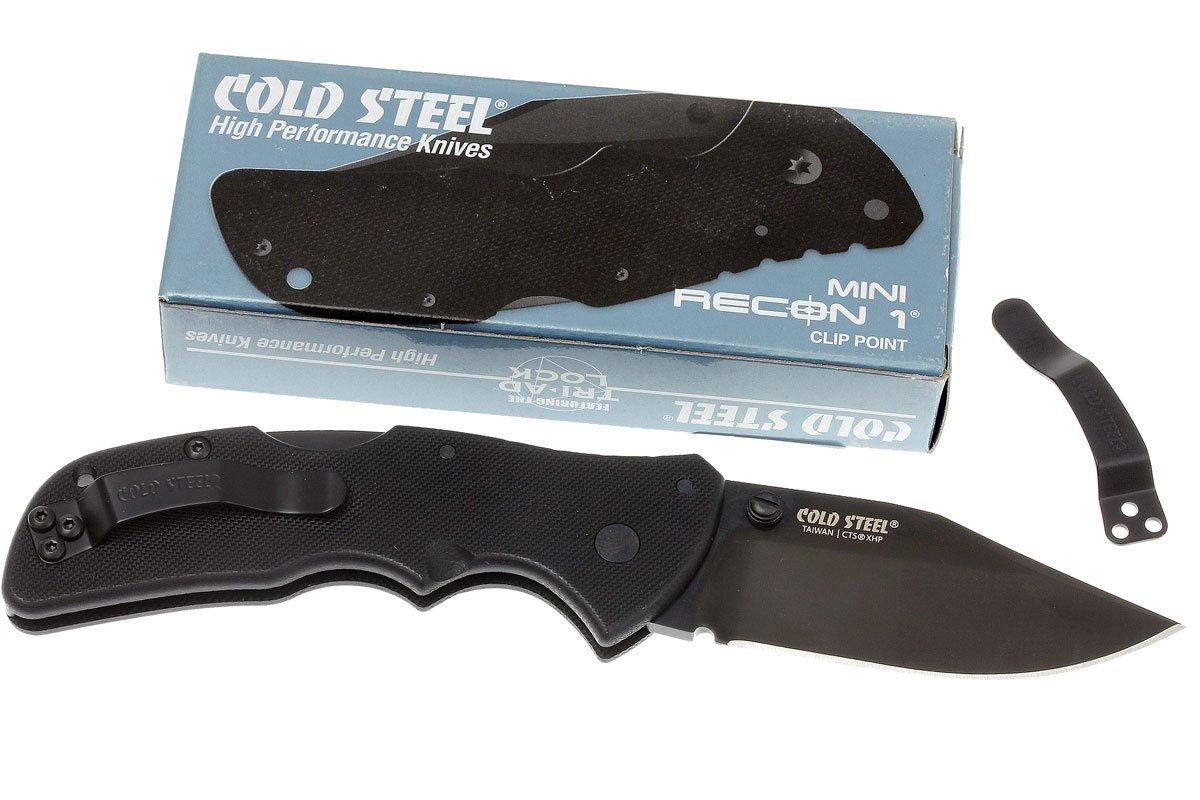 Cold Steel Mini Recon 1 CTS-XHP, clip point, plain edge ...