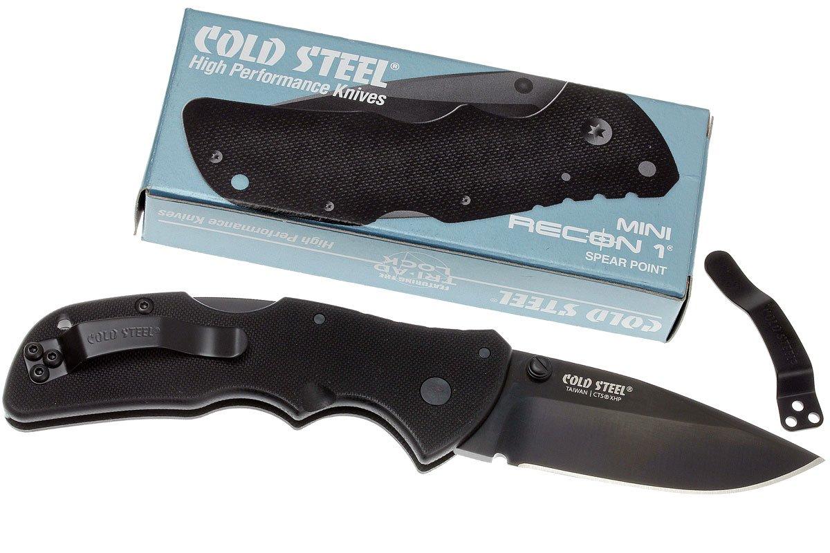 Cold steel mini recon 1 cts xhp spear point plain edge voordelig