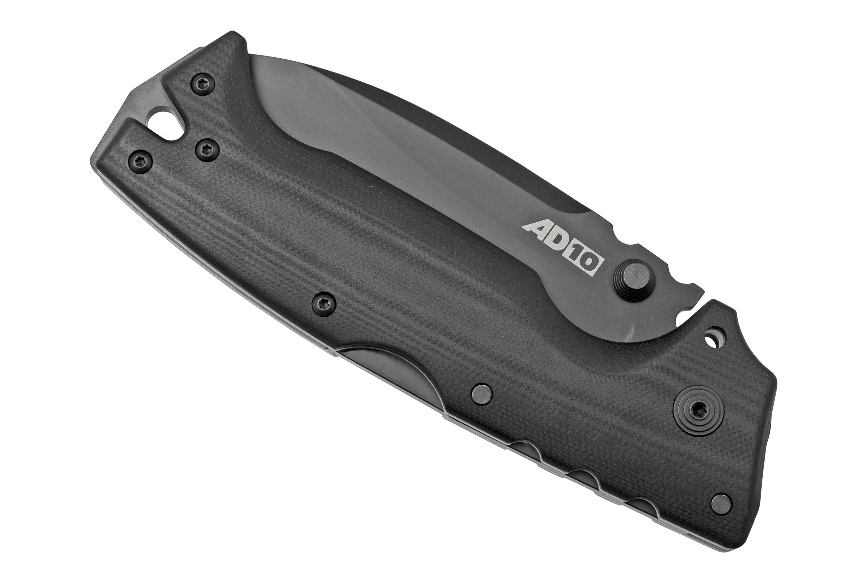 Cold Steel Ad 10 Black 28ddbkbk Pocket Knife Andrew Demko Design