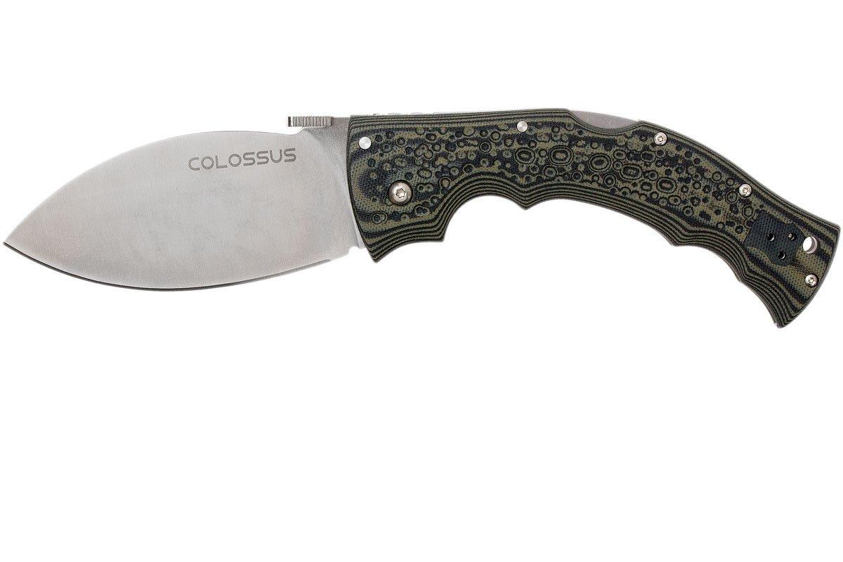 Cold Steel Colossus 1 pocket knife, satin polish, 28DWA
