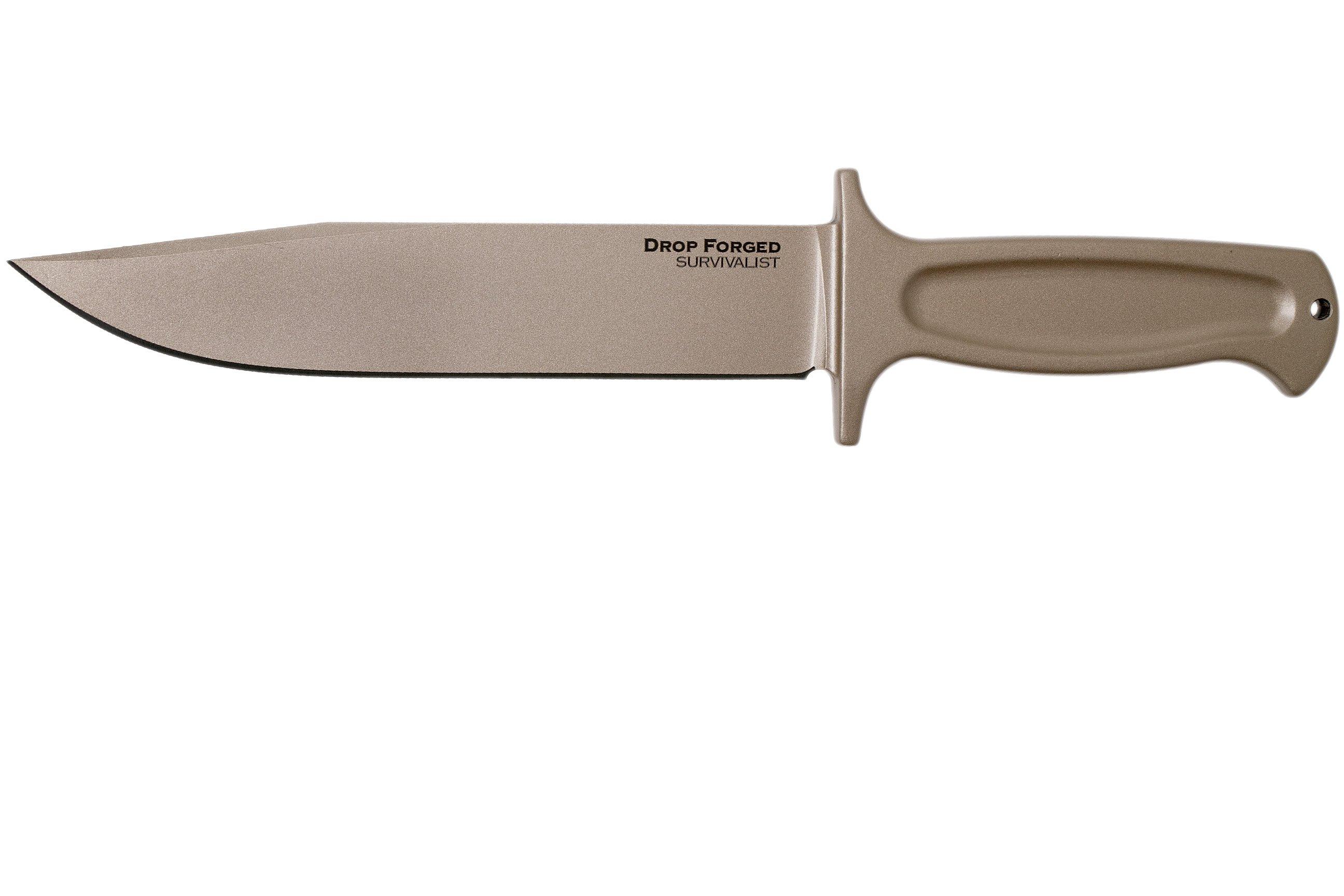 Cold Steel Drop Survivalist 36MC survival knife Advantageously