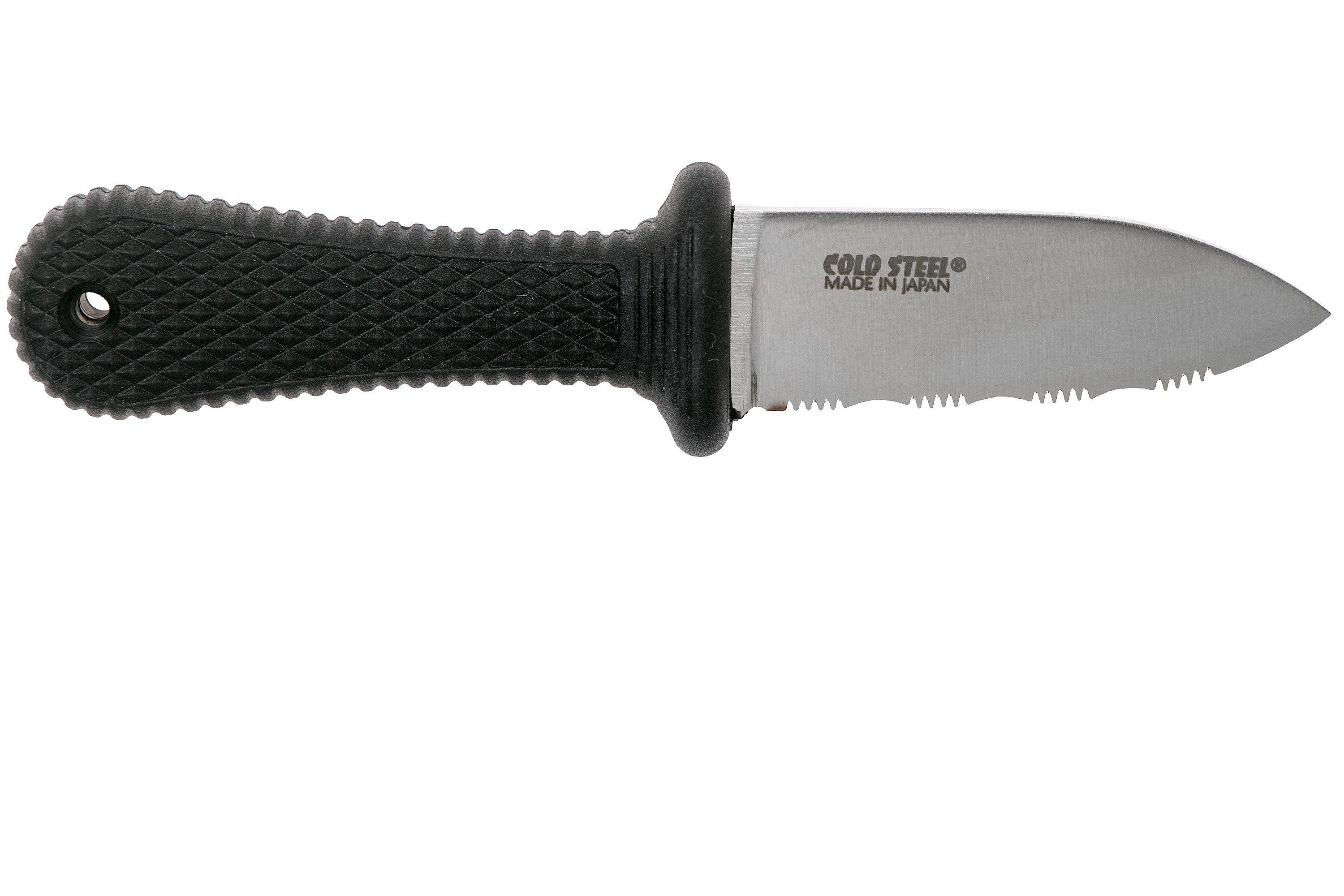 Cold Steel 42SS Super Edge Neck Knife 2 Serrated Blade, Kray-Ex Handle -  KnifeCenter