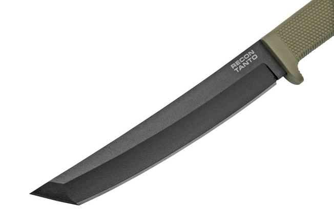 Cold Steel Recon Tanto Sk5 49lrtdebk Dark Earth Black Fixed Knife