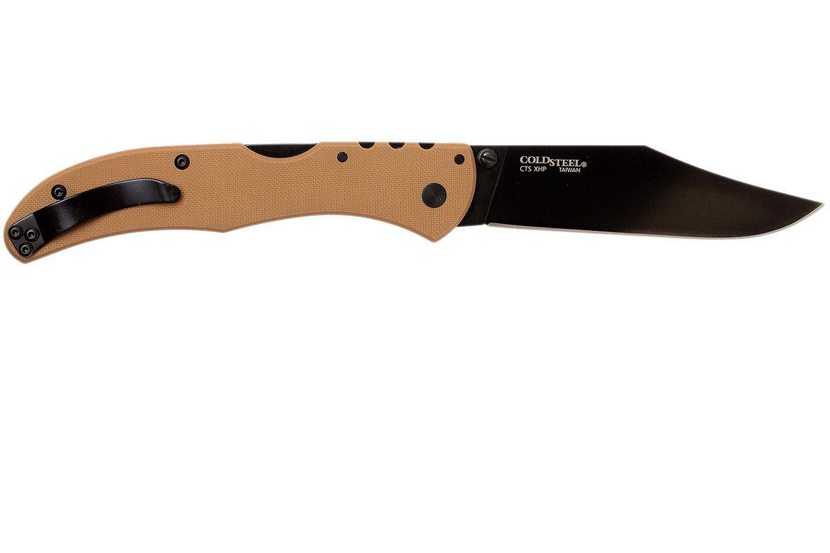 Cold Steel Broken Skull II pocket knife, coyote tan | Advantageously ...