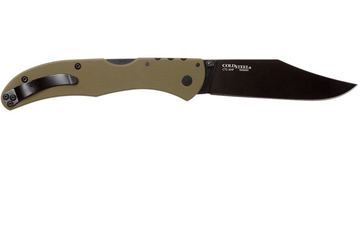 Cold Steel Broken Skull III pocket knife, olive drab | Advantageously ...