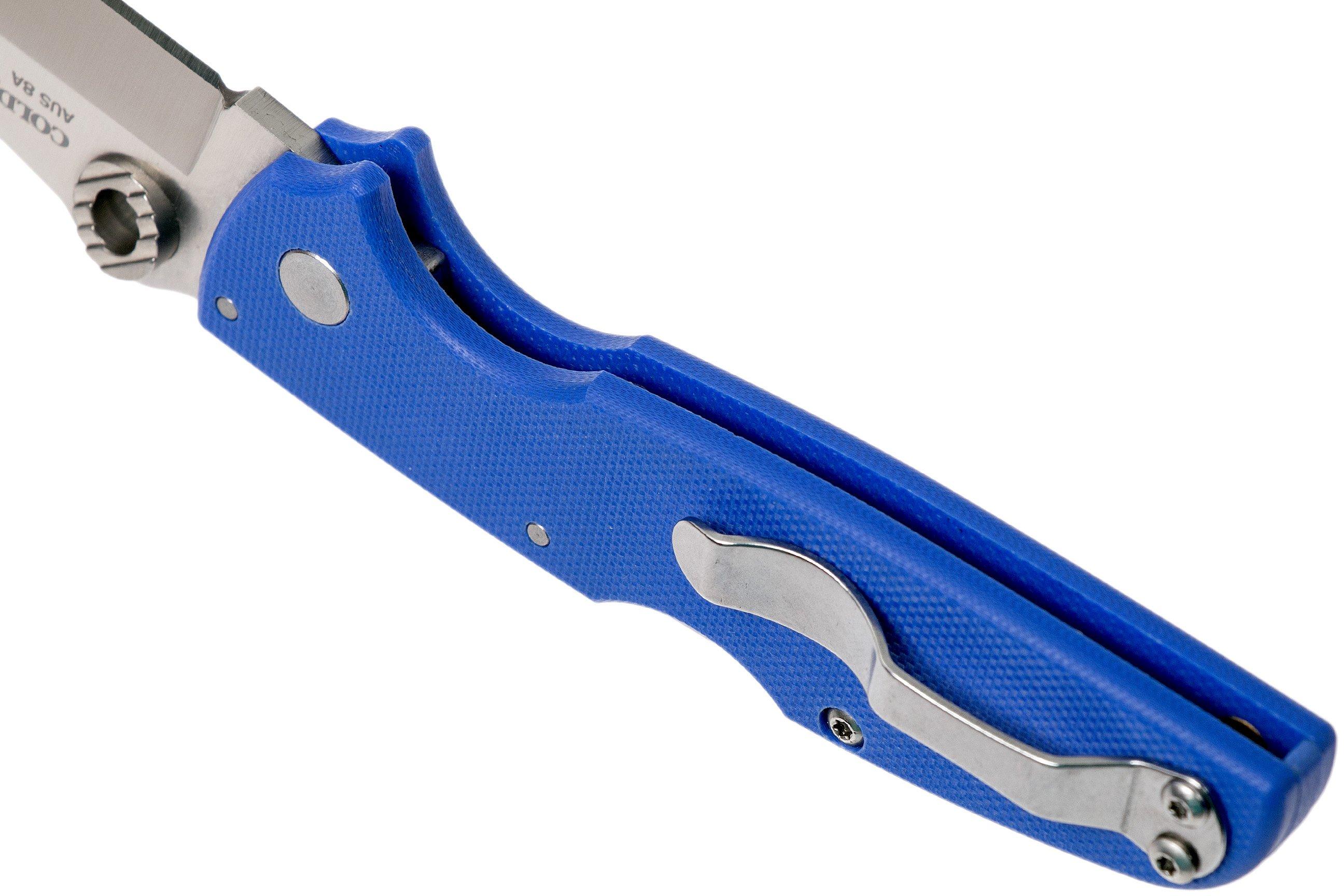 Cold Steel Khan 54T Blue pocket knife, Mike Wallace design ...