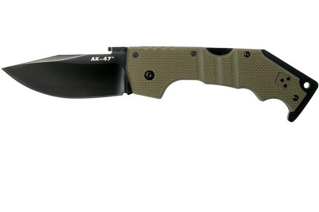 Image for Cold Steel AK-47 CPM S35VN OD Green 58MVG pocket knife