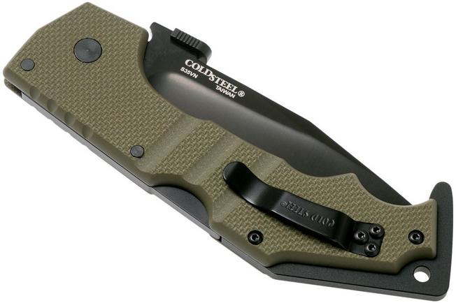 Image for Cold Steel AK-47 CPM S35VN OD Green 58MVG pocket knife