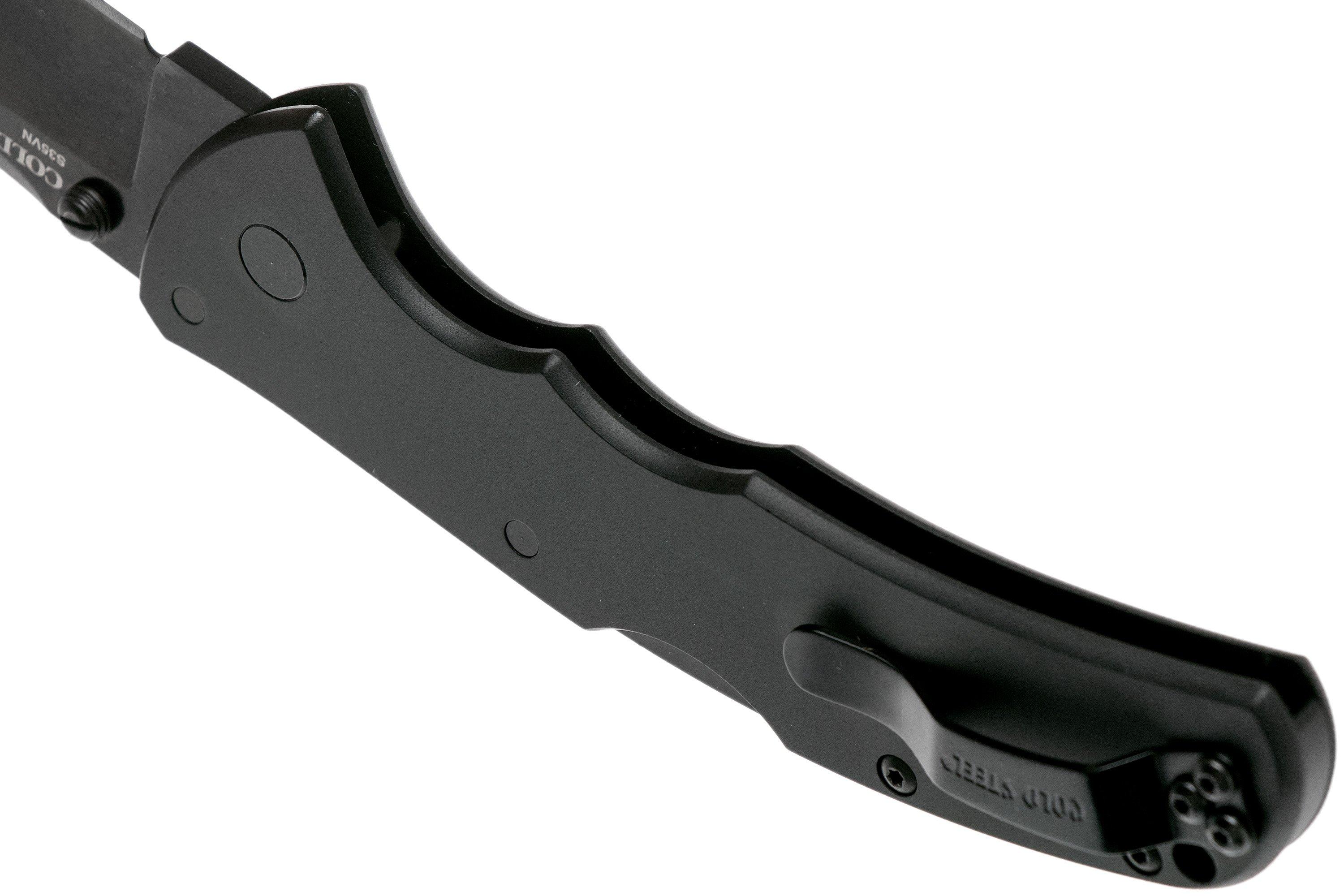 Cold Steel Code 4 Spear Point 58PAS Schwarz CPM S35VN plain edge ...
