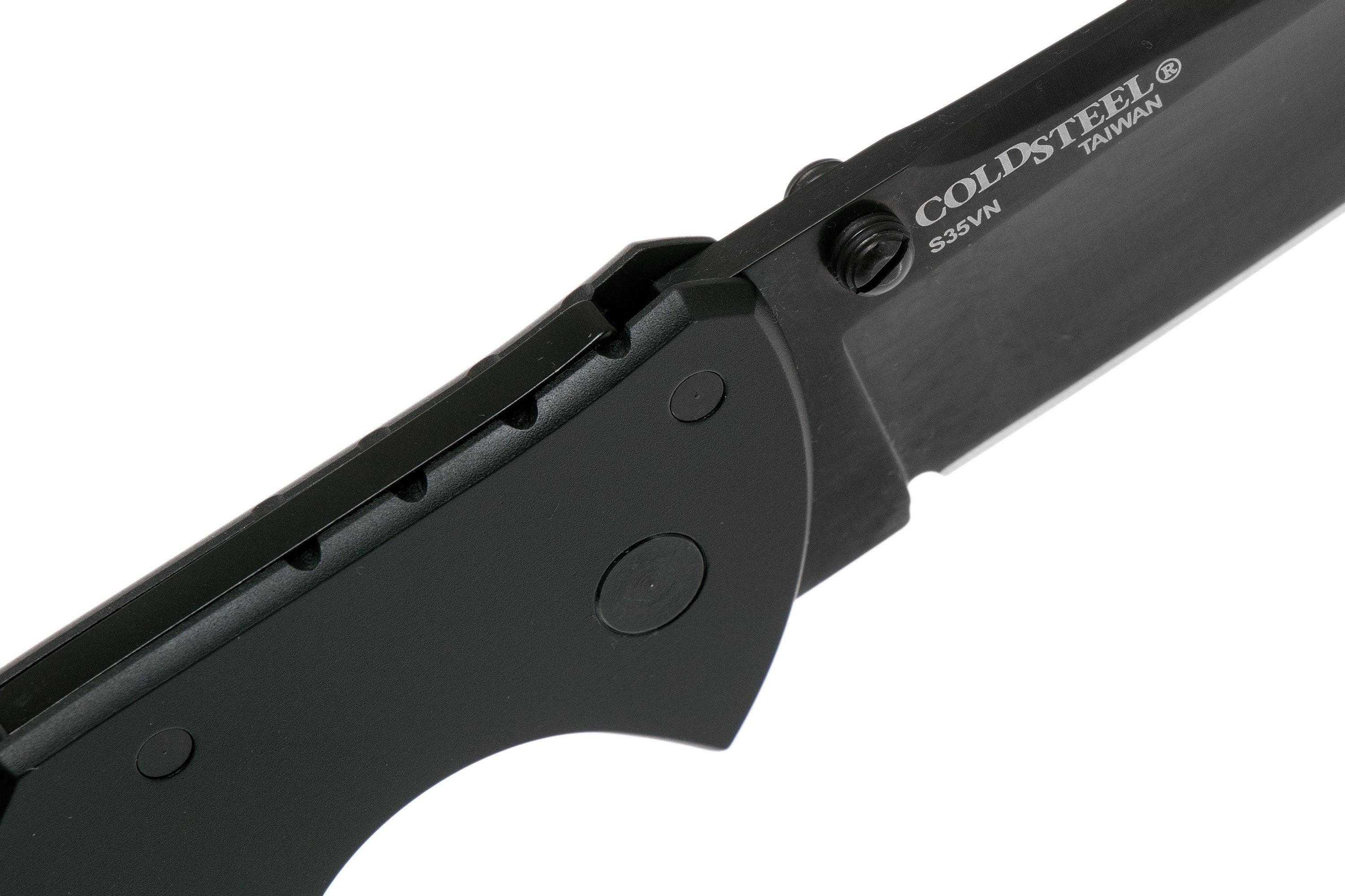 Cold Steel Code 4 Spear Point 58PAS Schwarz CPM S35VN plain edge ...