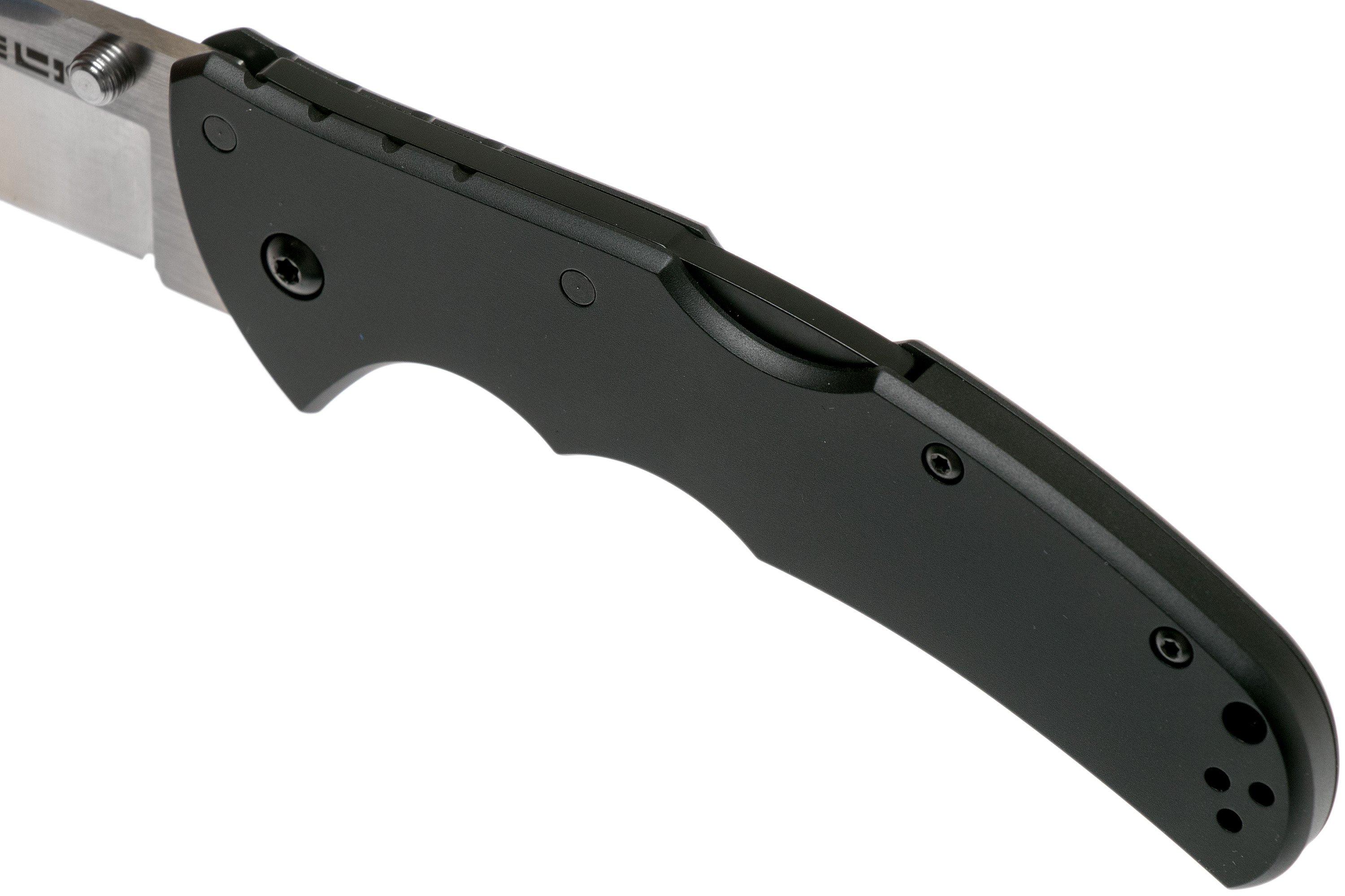 Cold Steel Code 4 Spear Point 58PAS Black CPM S35VN plain edge, pocket ...