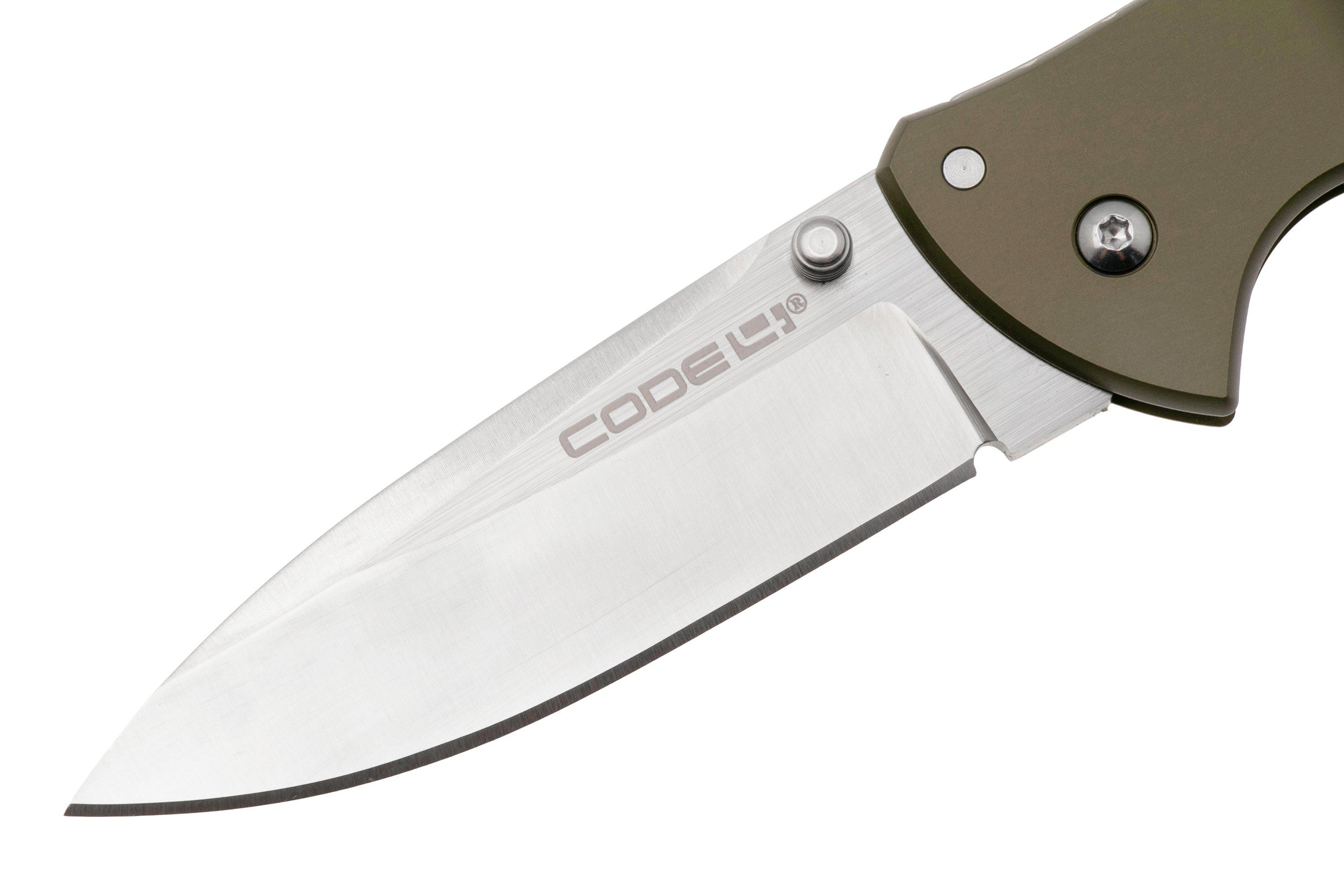 Cold Steel Code 4 Spear Point 58PS CPM S35VN plain edge, zakmes