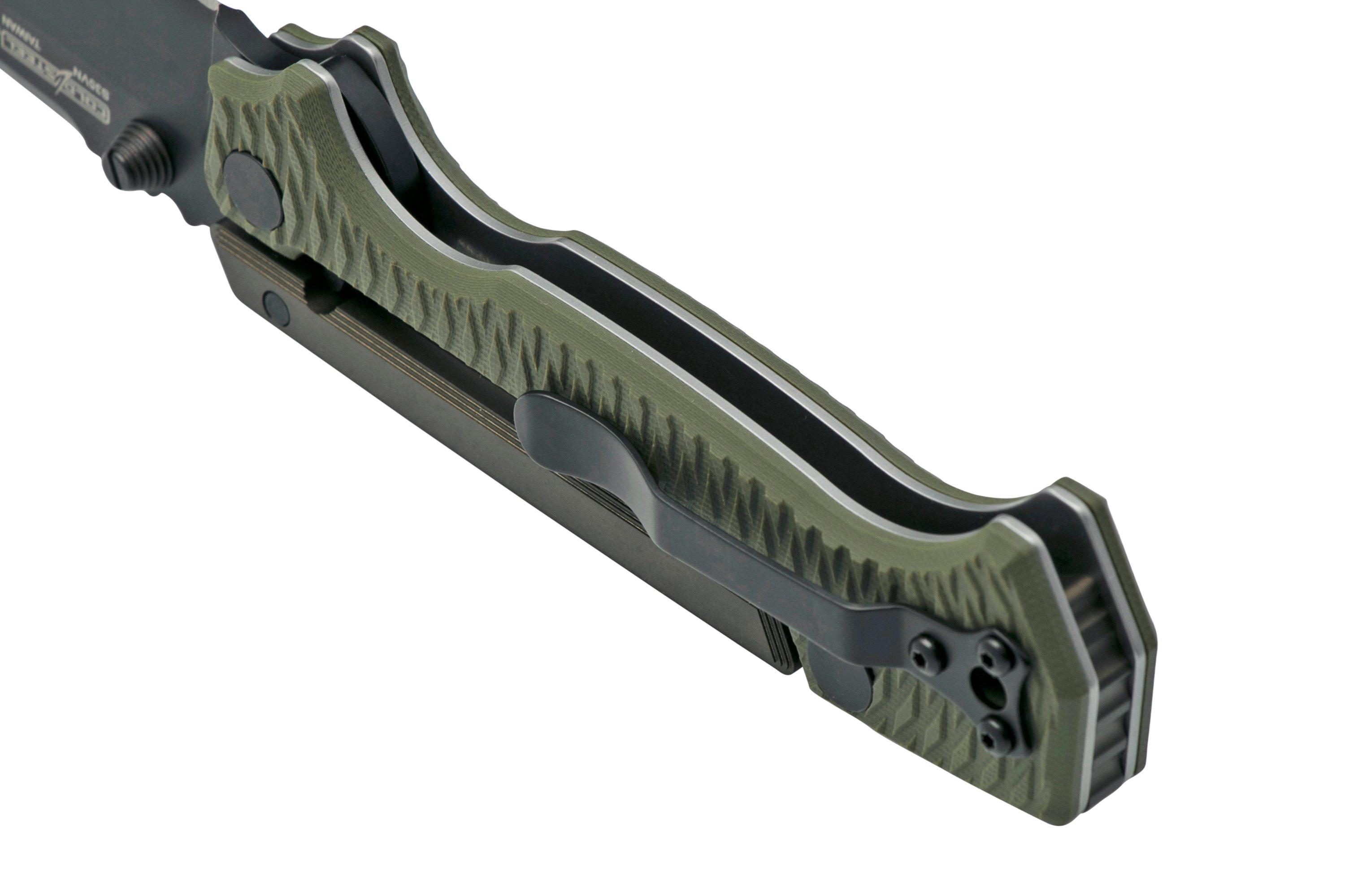 Cold Steel AD15 Scorpion Lock 58SQODBK OD Green Black pocket knife