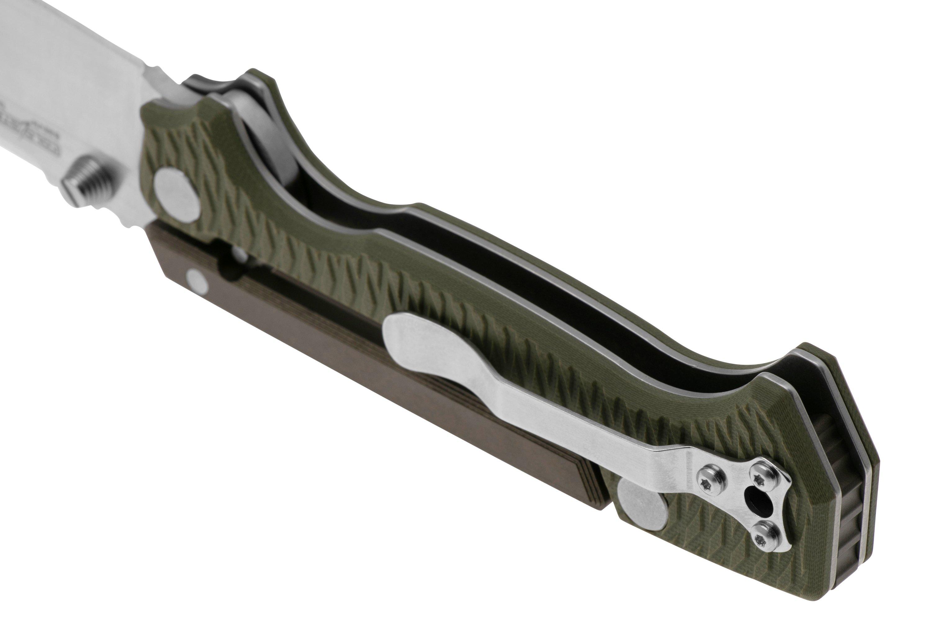 Nóż składany Cold Steel AD-15 OD Green 58SQ, projekt Andrew Demko