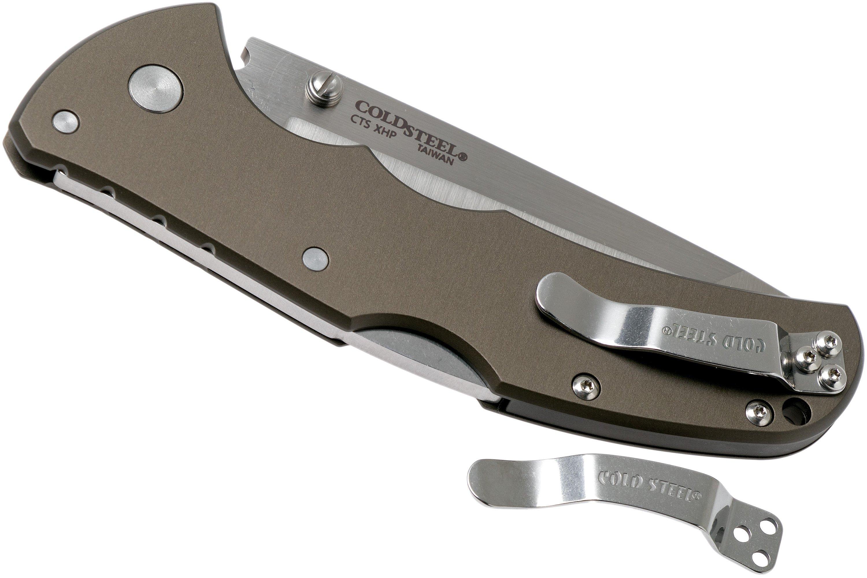 Cold Steel Code 4 Tanto Point CTSXHP, plain edge Advantageously