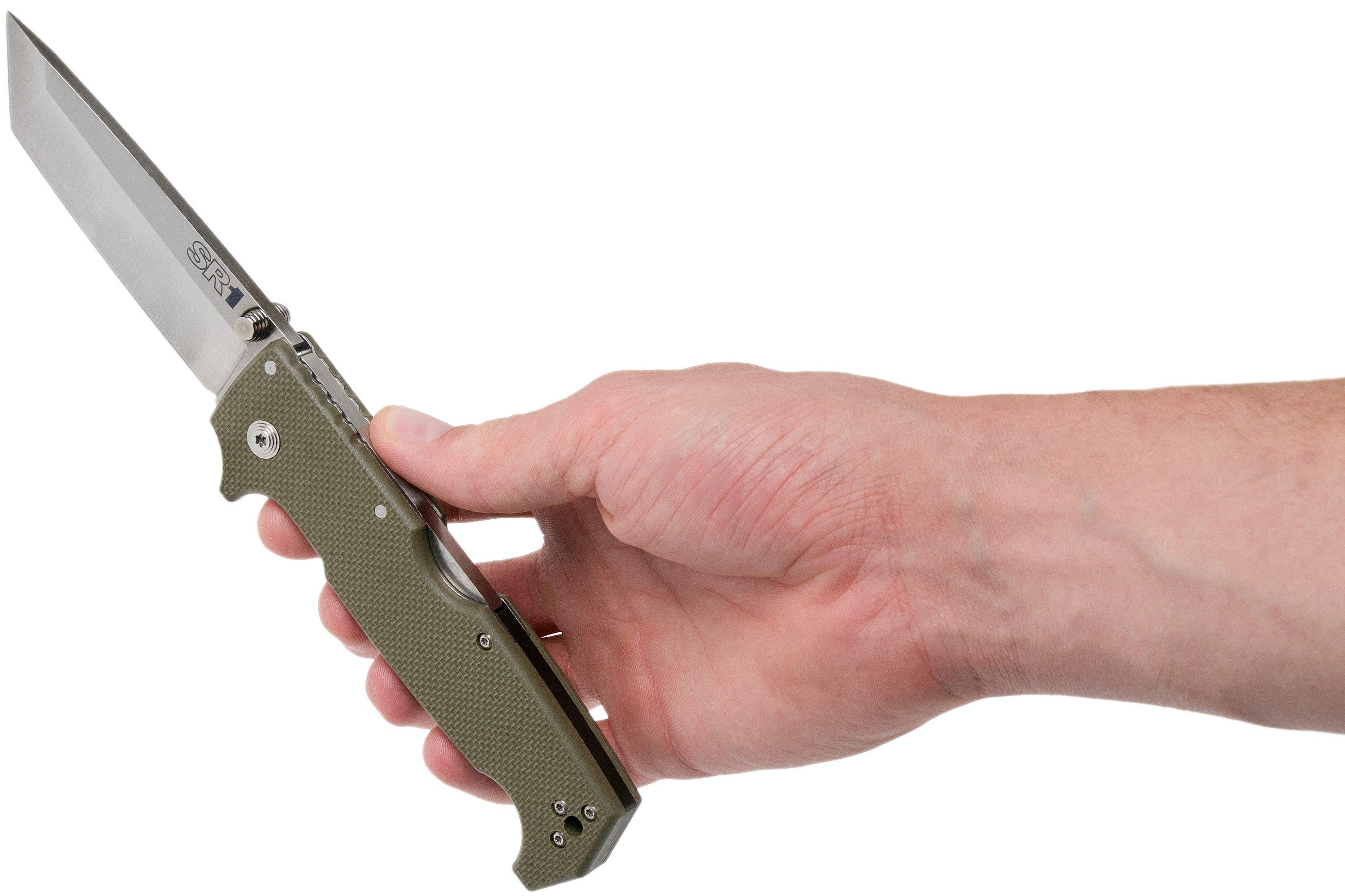 Cold Steel SR1 Tanto 62LA Pocket Knife Advantageously Shopping At   CS62LA 08 Cold Steel