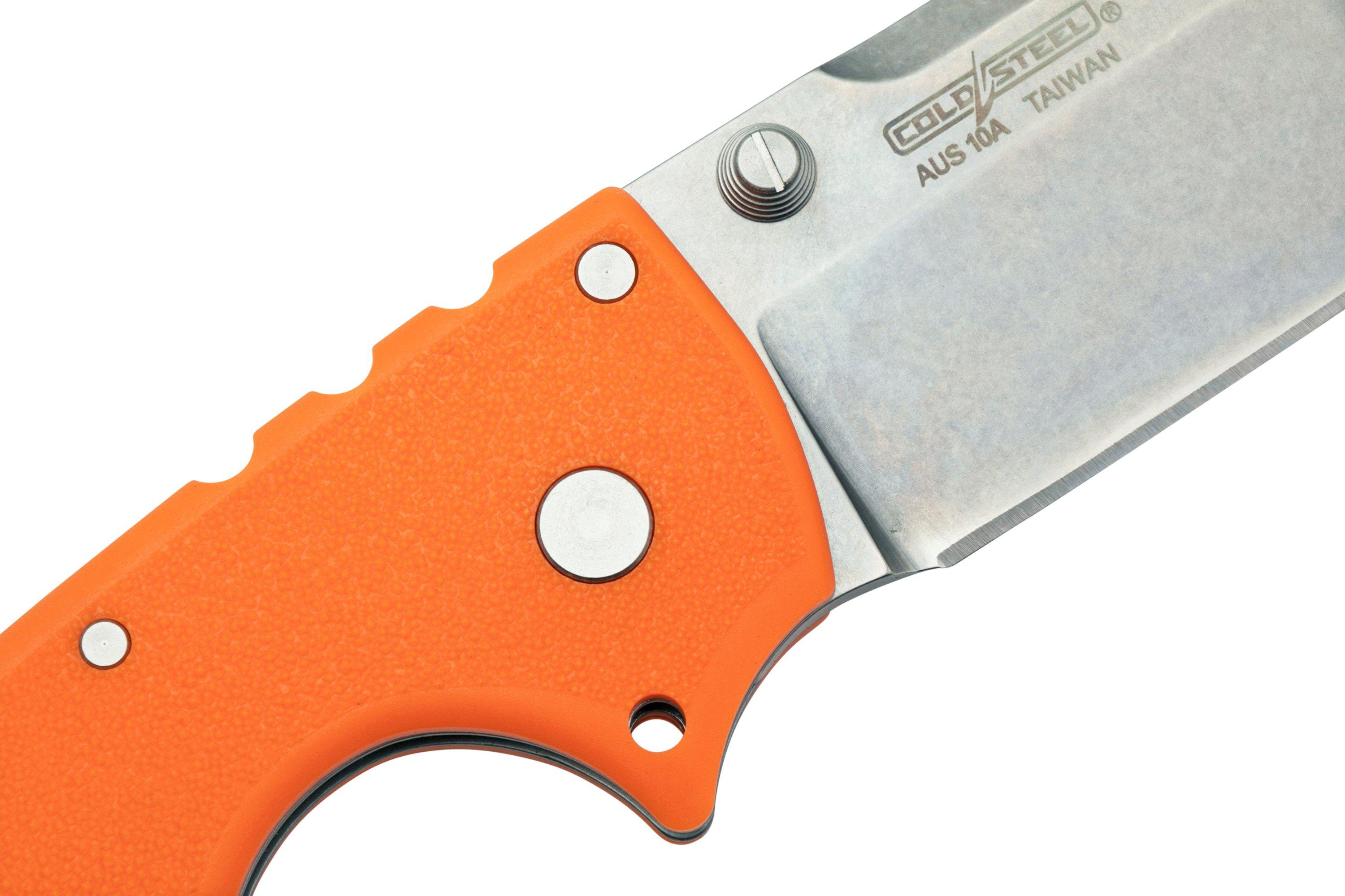 Cold Steel 4 Max Scout 62RQORSW Orange pocket knife, Andrew Demko