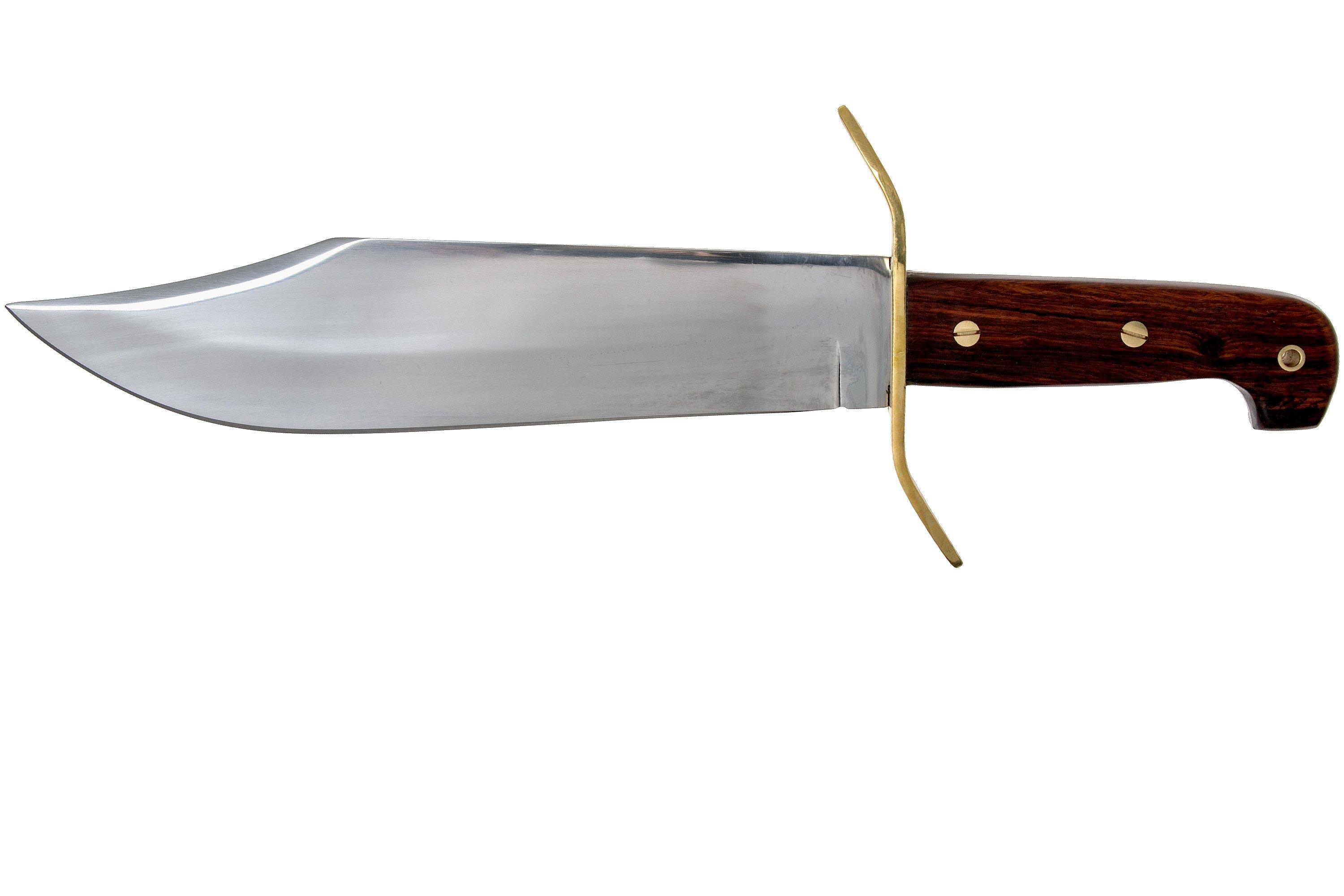 Cold Steel Wild West Bowie- Fixed Blade Knife, Rosewood