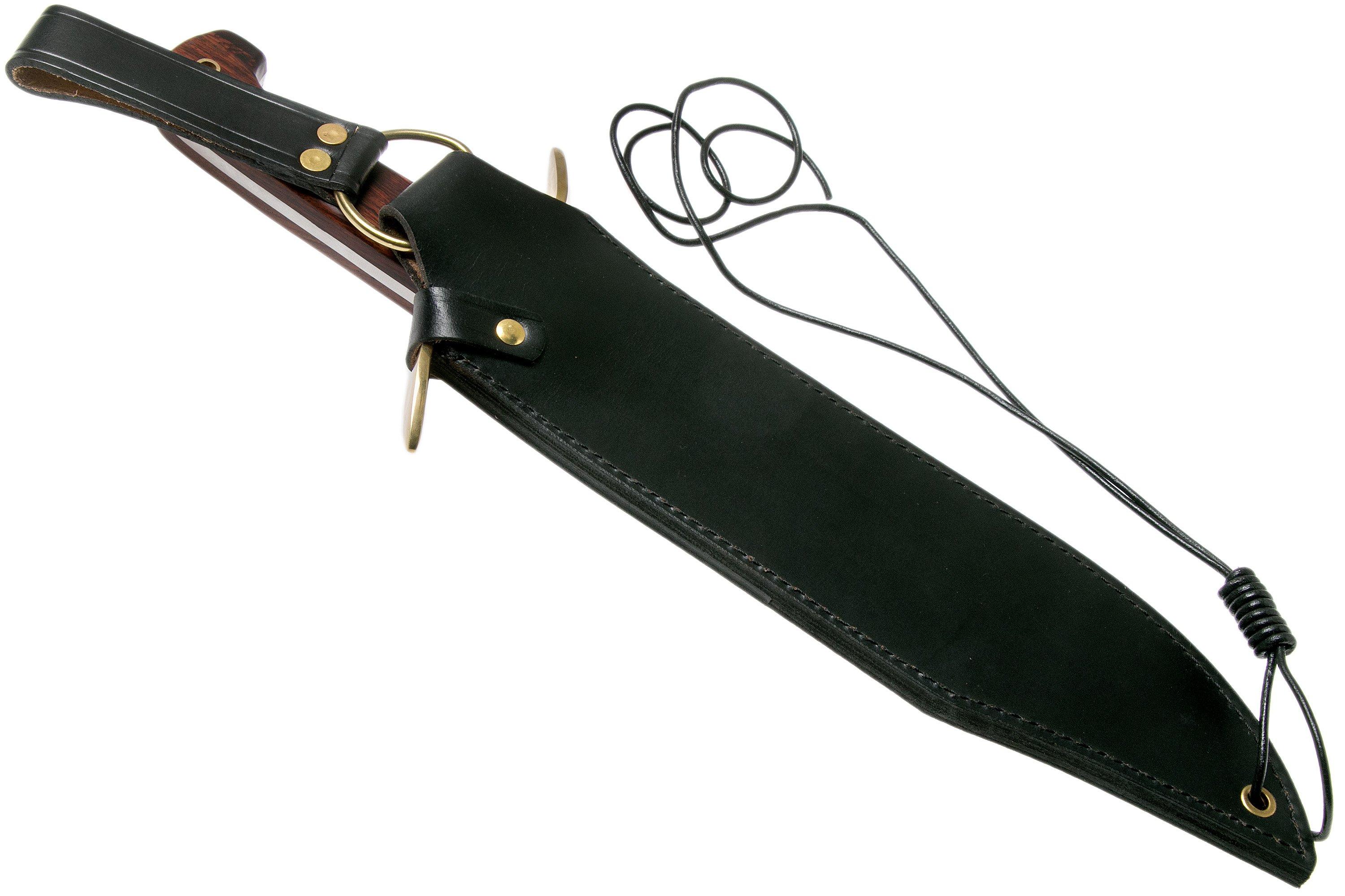 Cold Steel 81b 10.75-inch American Classic Wild West Bowie Knife With Black  Leather Sheath : Target