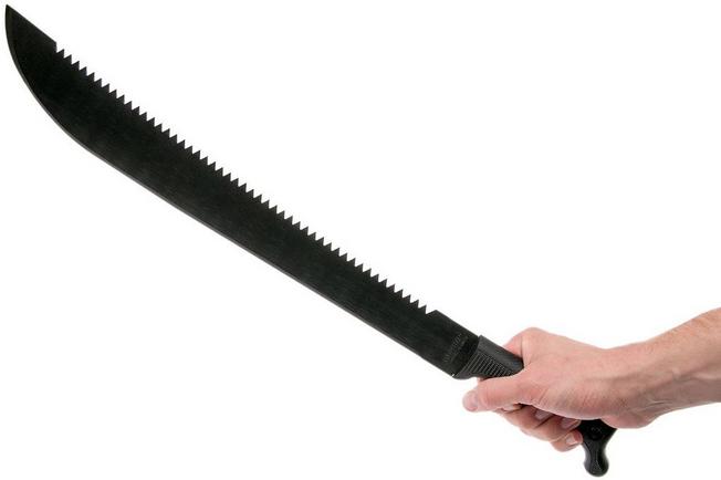 Image for Cold Steel Latin Machete Plus 18" 97AM18DS Sawback, with sheath