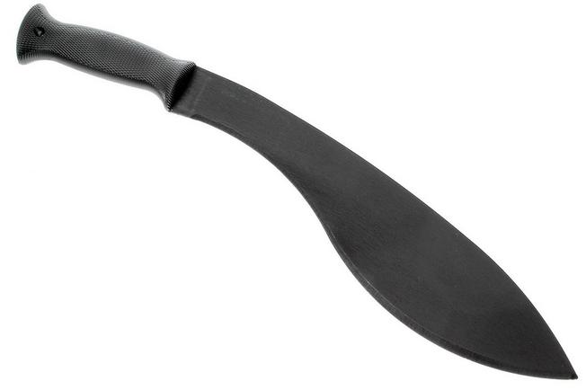 Machette noire Kukri fourreau nylon - Achat vente pas cher