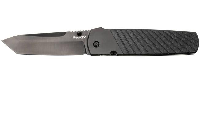 Afbeelding voor Cold Steel Hatamoto FL40HATA DLC 20CV, Forged Carbon Titanium Bolsters, zakmes