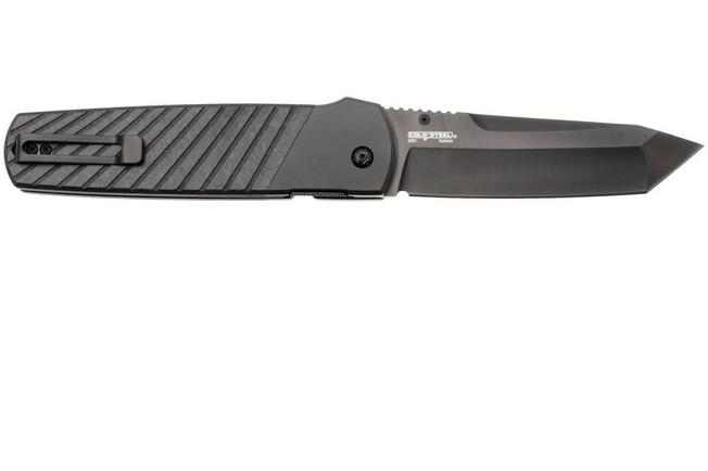 Afbeelding voor Cold Steel Hatamoto FL40HATA DLC 20CV, Forged Carbon Titanium Bolsters, zakmes
