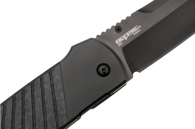 Afbeelding voor Cold Steel Hatamoto FL40HATA DLC 20CV, Forged Carbon Titanium Bolsters, zakmes