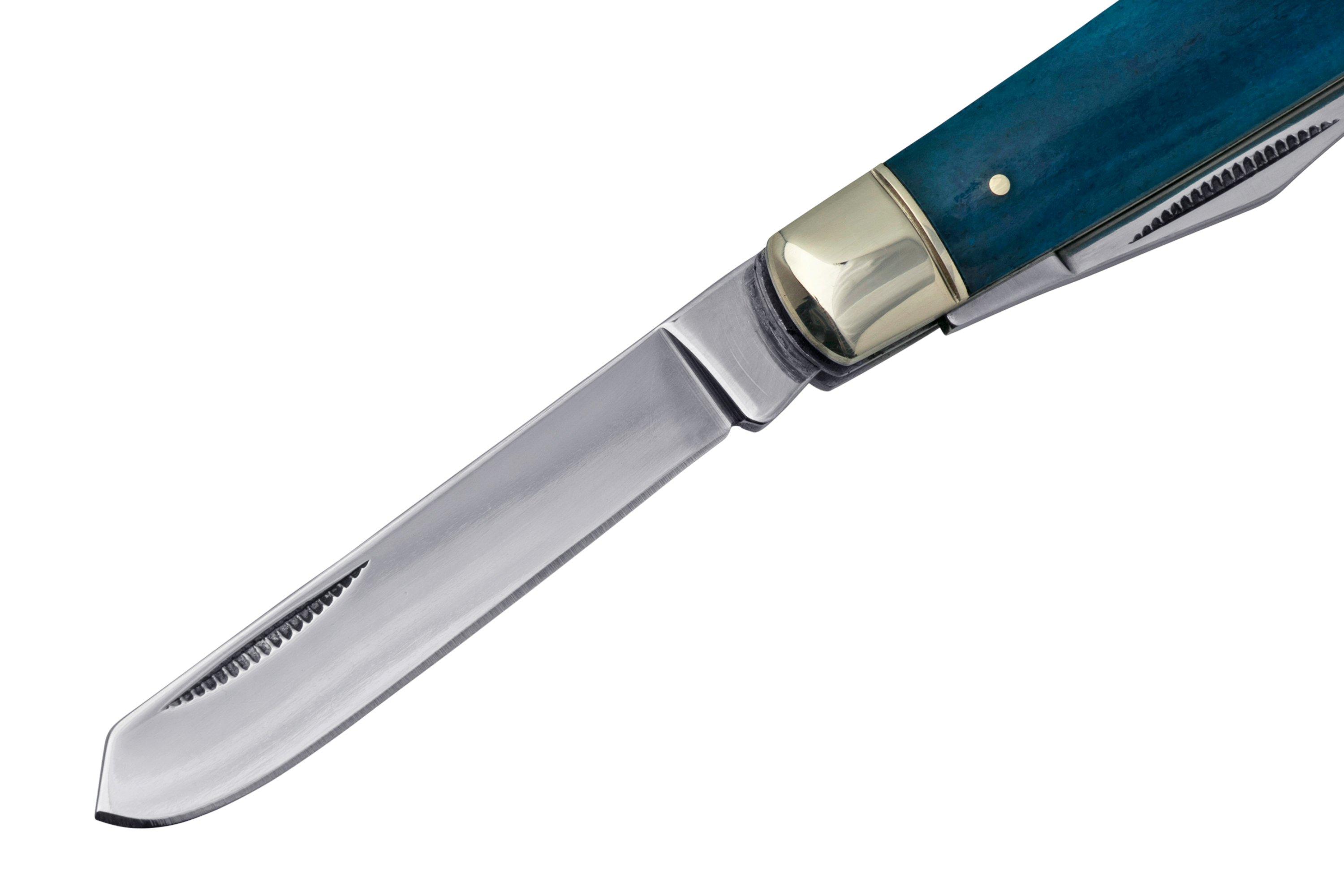 Cold Steel Mini Trapper FL-MTRPR-B Blue Bone, pocket knife ...