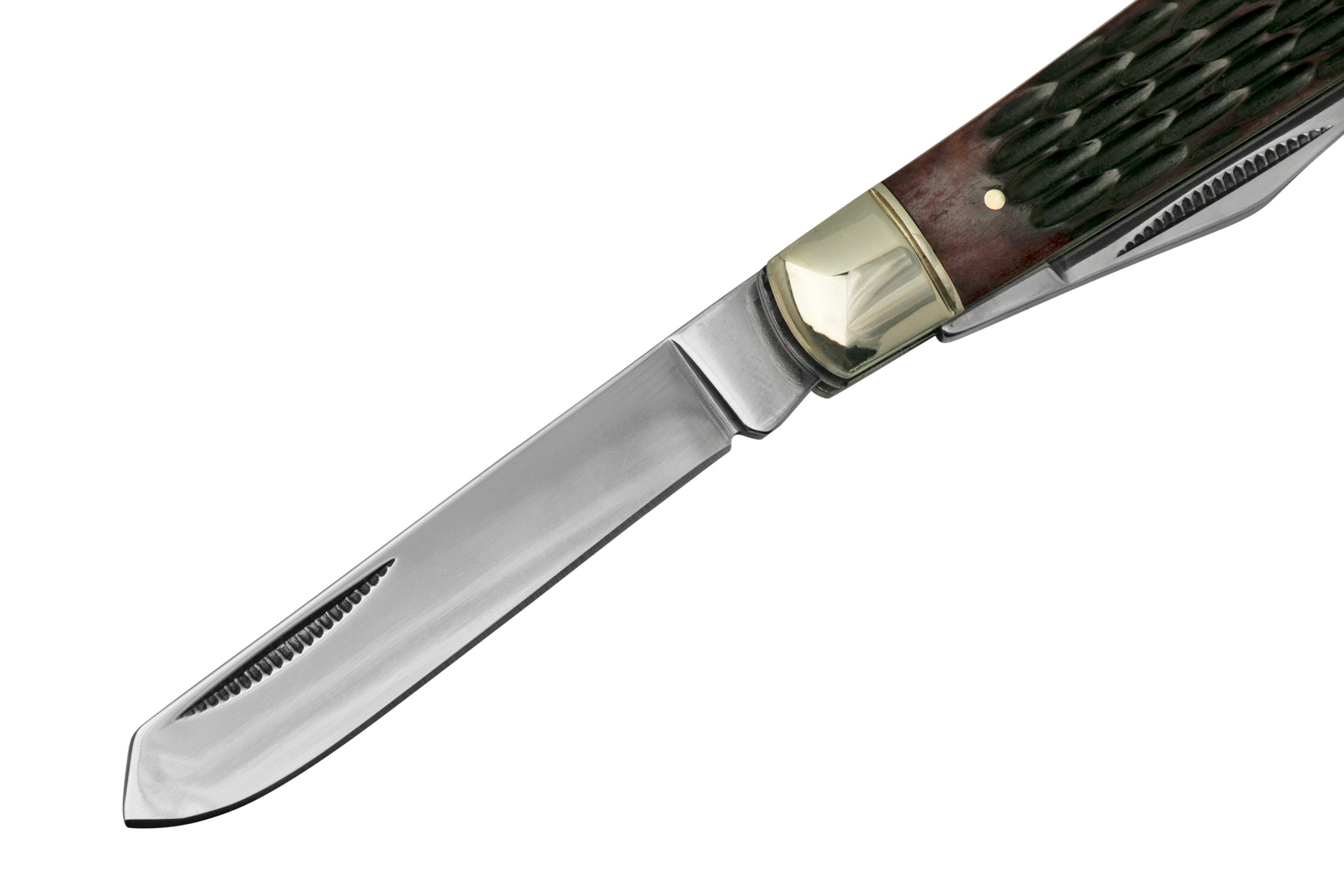 Cold Steel Mini Trapper FL-MTRPR-J Jigged Brown Bone, navalha | Compras ...